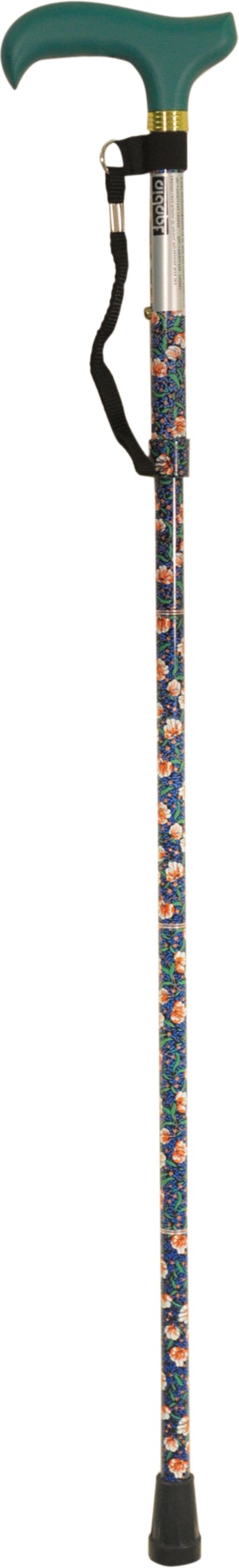 Aidapt Deluxe Folding Walking Cane Emerald