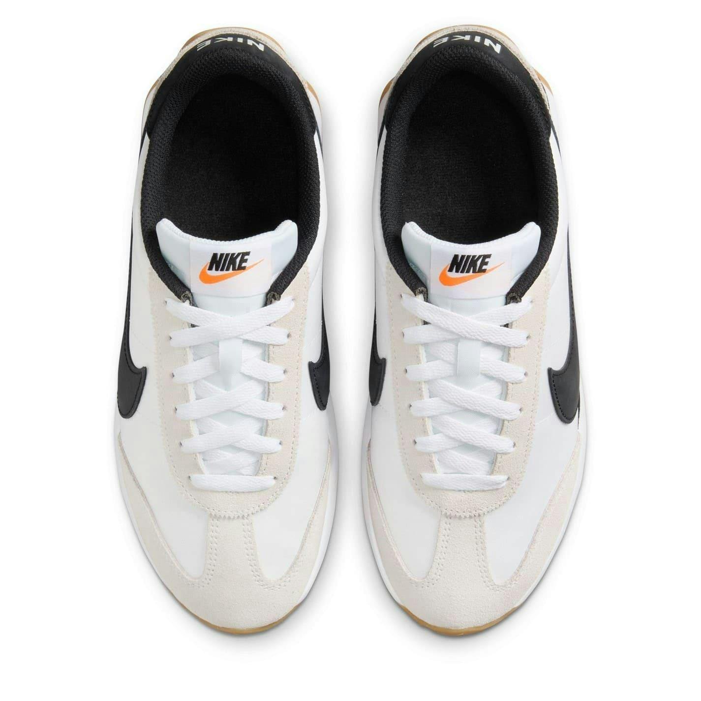 Nike Women's White/Black Waffle Debut Suede Wedge Trainers - 6.5 Uk - 100% Mixed