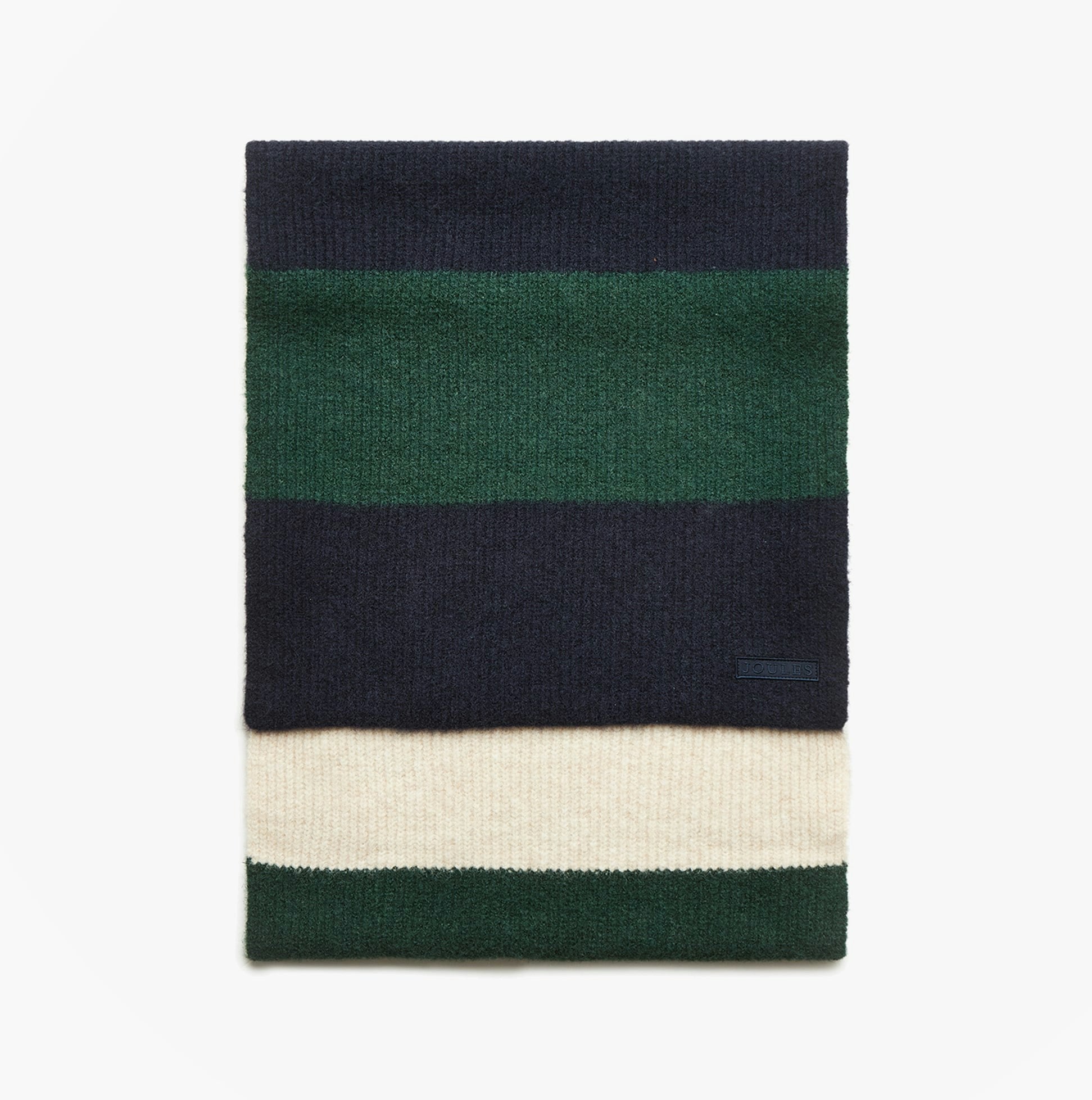 Joules Women's Green/Blue Popley Stripe Winter