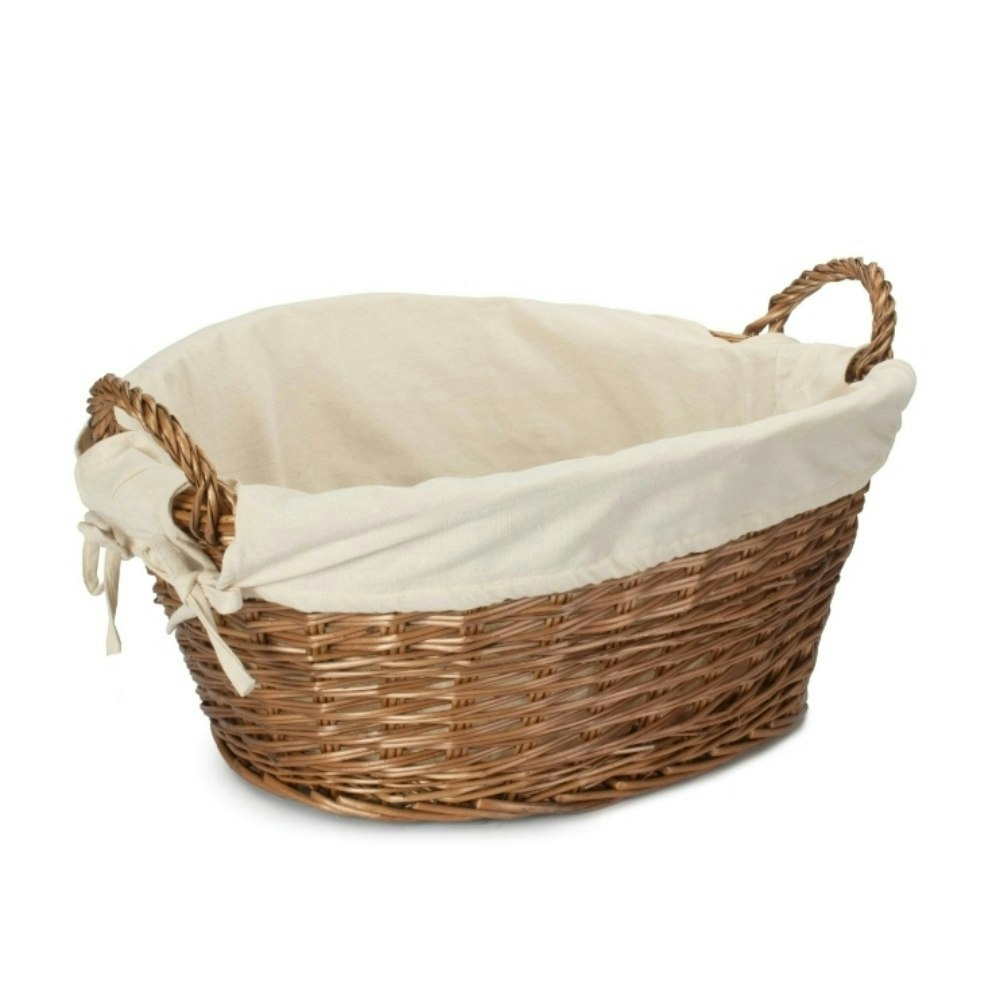 Red Hamper Red/Light/White Hamper Steamed Laundry Baskets With Lining