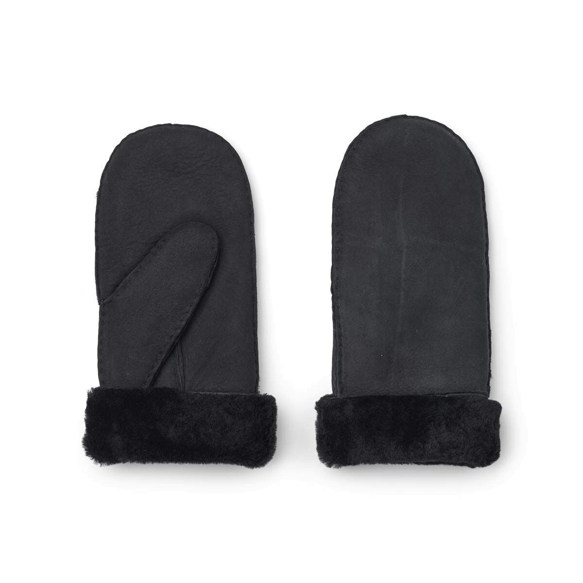 Natures Collection Black Kristie Mitten - M/L