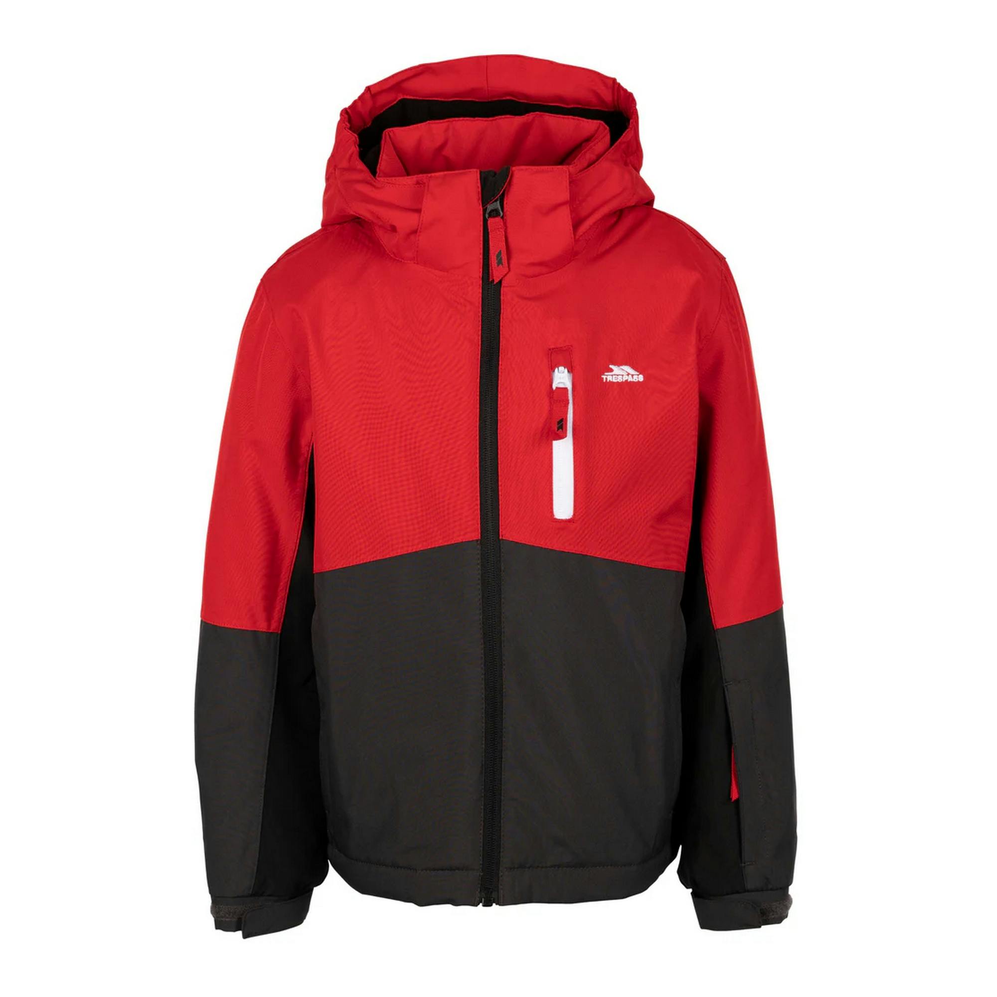 Trespass Red Childrens/Kids Lennox Ski Jacket - 9-10 Years - 100% Polyester