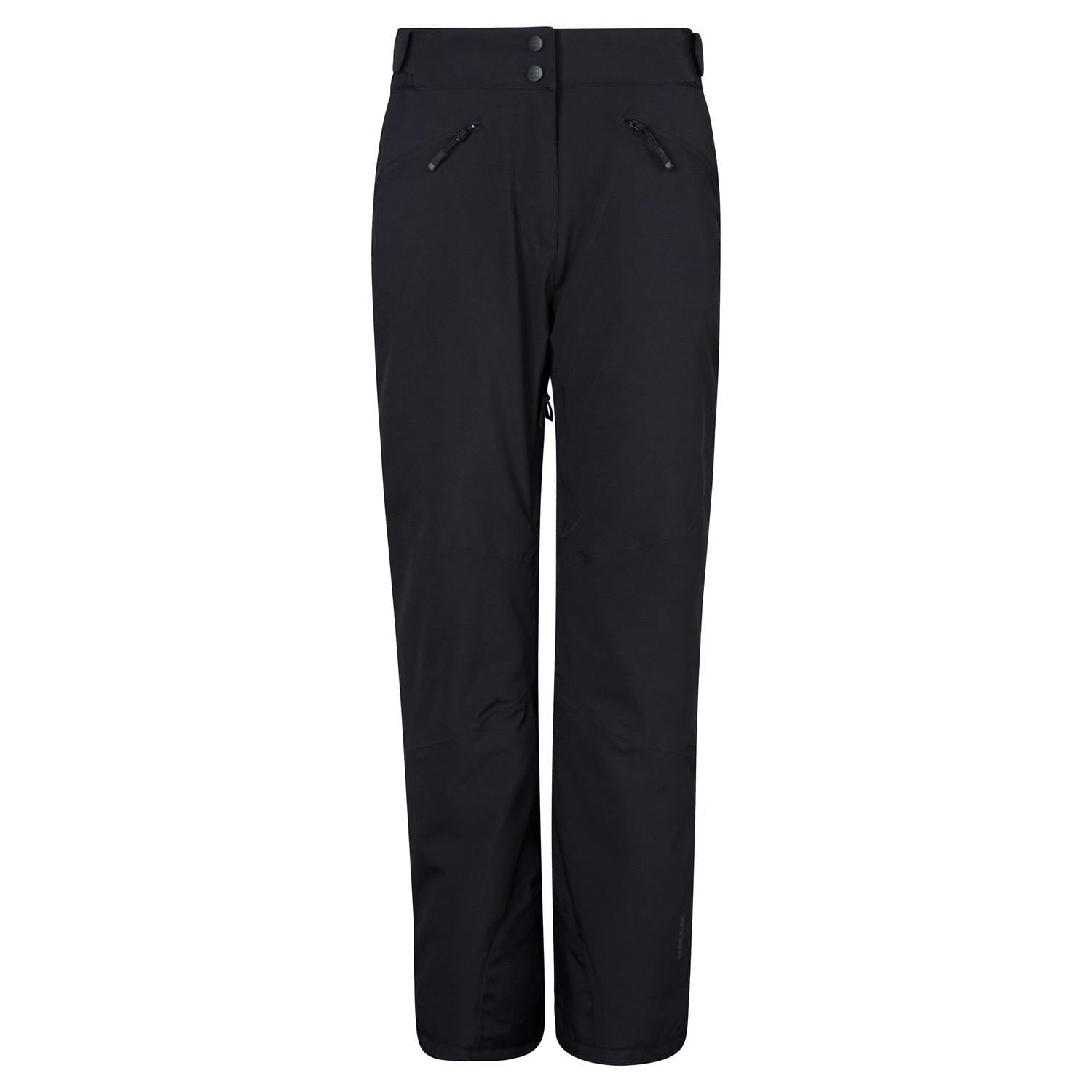 Mountain Warehouse Women's Black Isola Extreme Recco Ski Trousers - 20 Uk - 40% Polyester/30% Elastane/30% Nylon