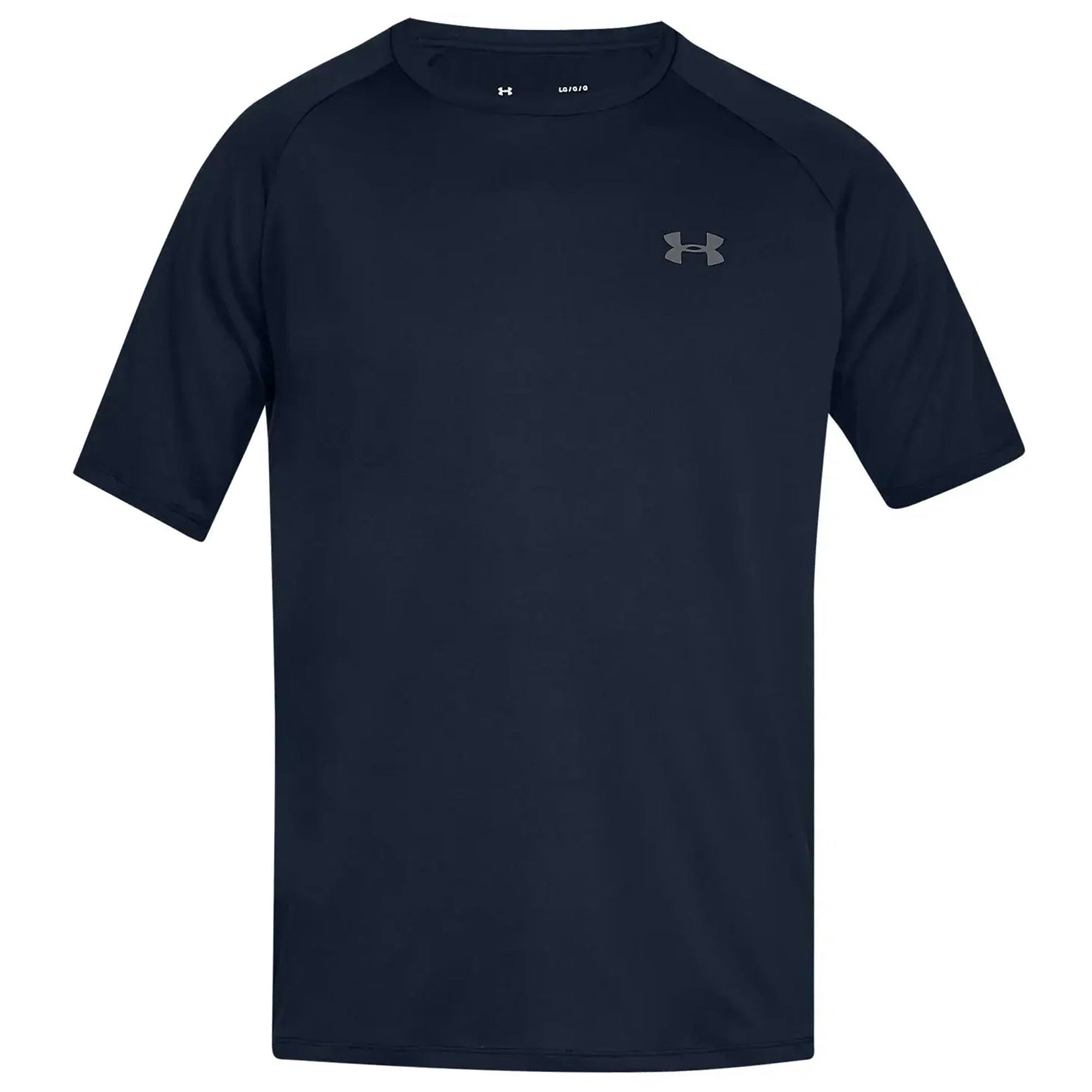 Under Armour Men's Blue Tech T-Shirt - Academy /Graphite - Academy /Graphite 3XL