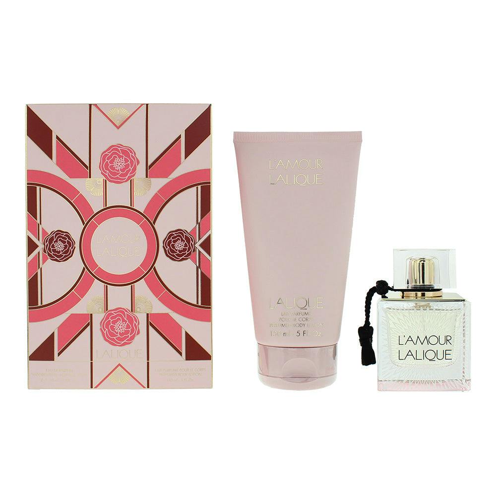 Lalique L'amour Eau de Parfum 50ml + Body Lotion 150ml Gift Set - Image 5