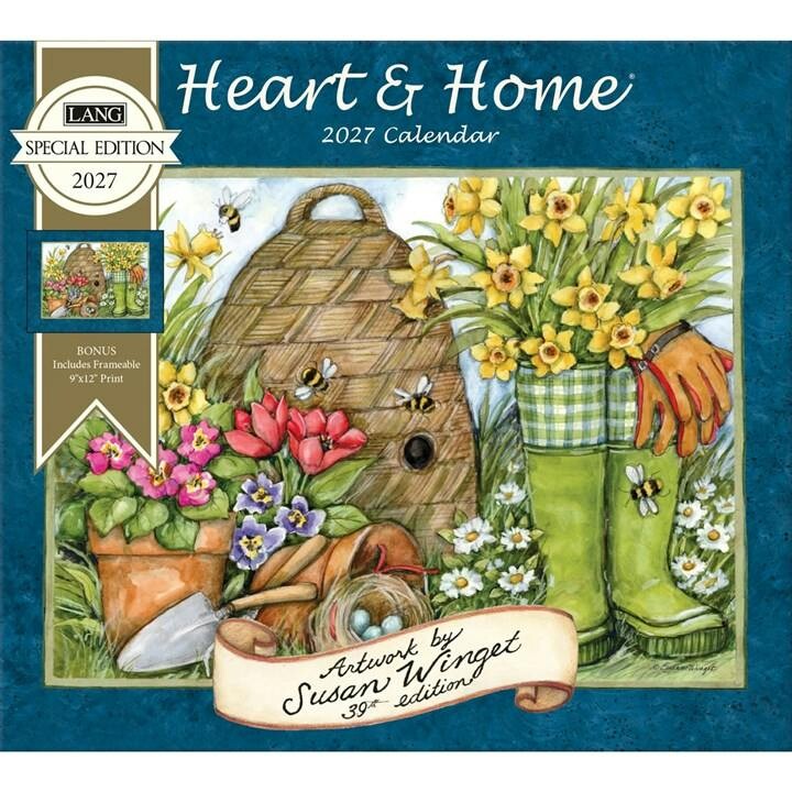 Susan Winget, Heart & Home Deluxe Calendar 2027 - Image 3