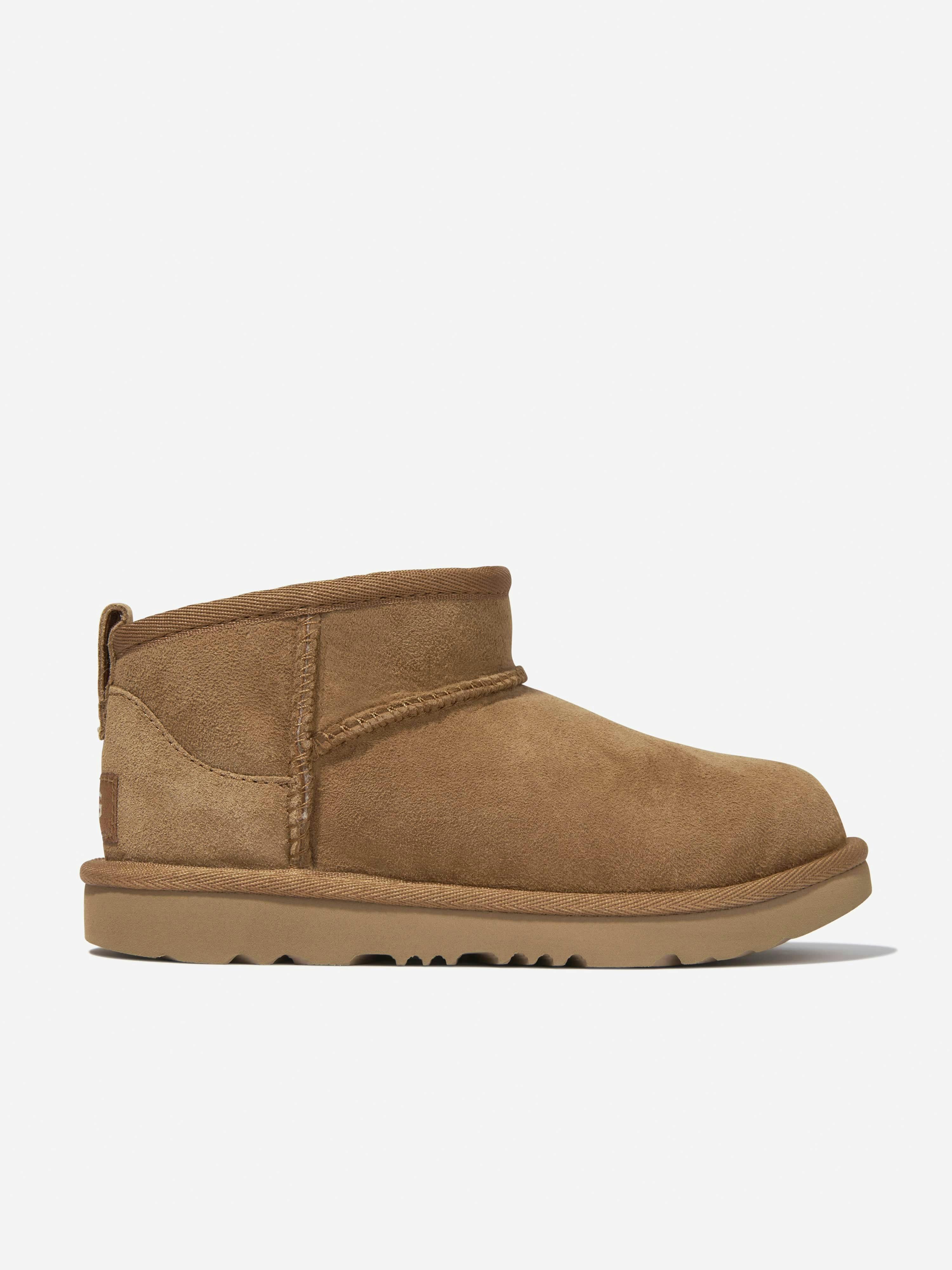 Ugg Unisex Kids Brown Kids Classic Ultra Mini Boots In - Us 6 Eu 22