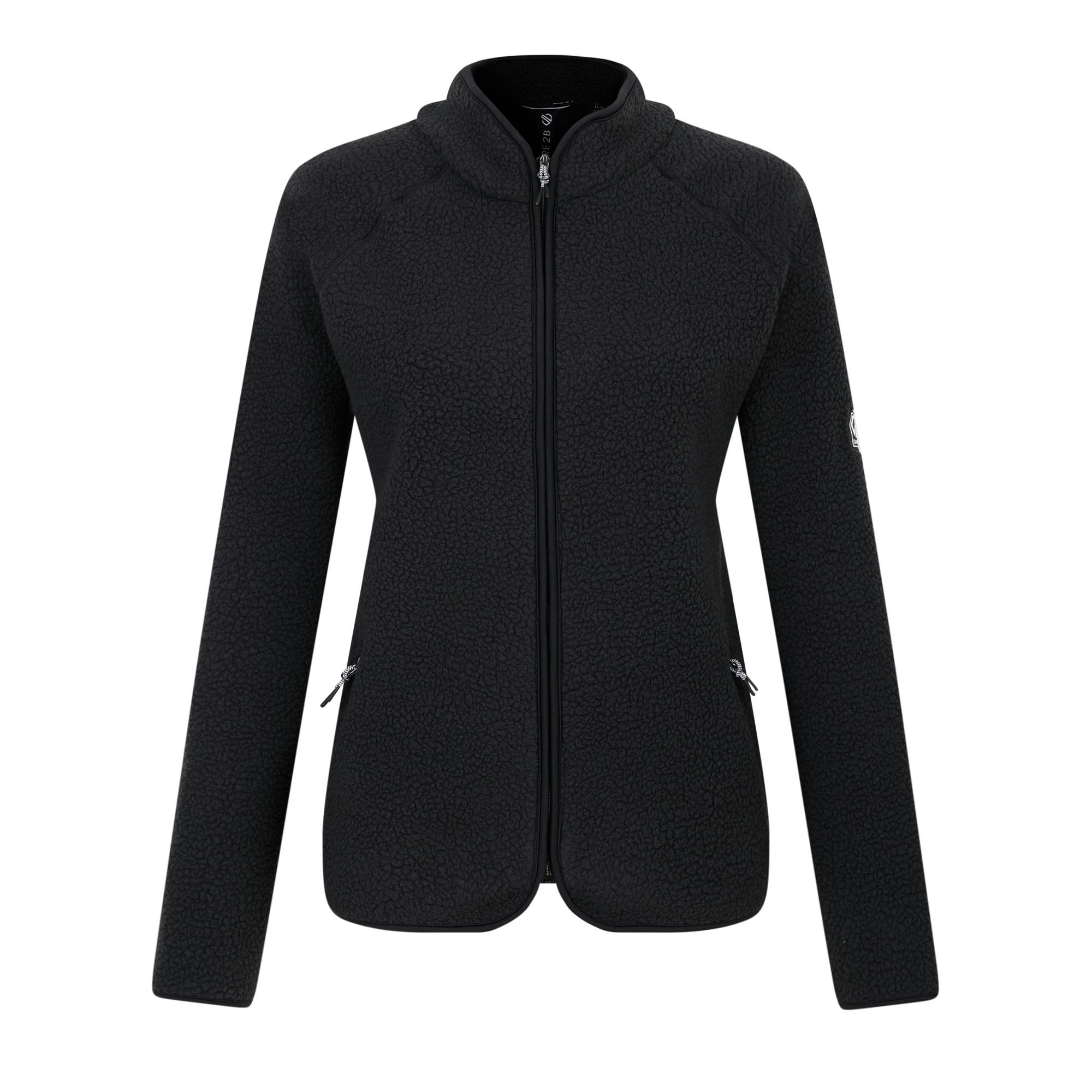 Dare 2B Women's Black / Excursion Fleece Jacket - 12 Uk - 100% Mixed