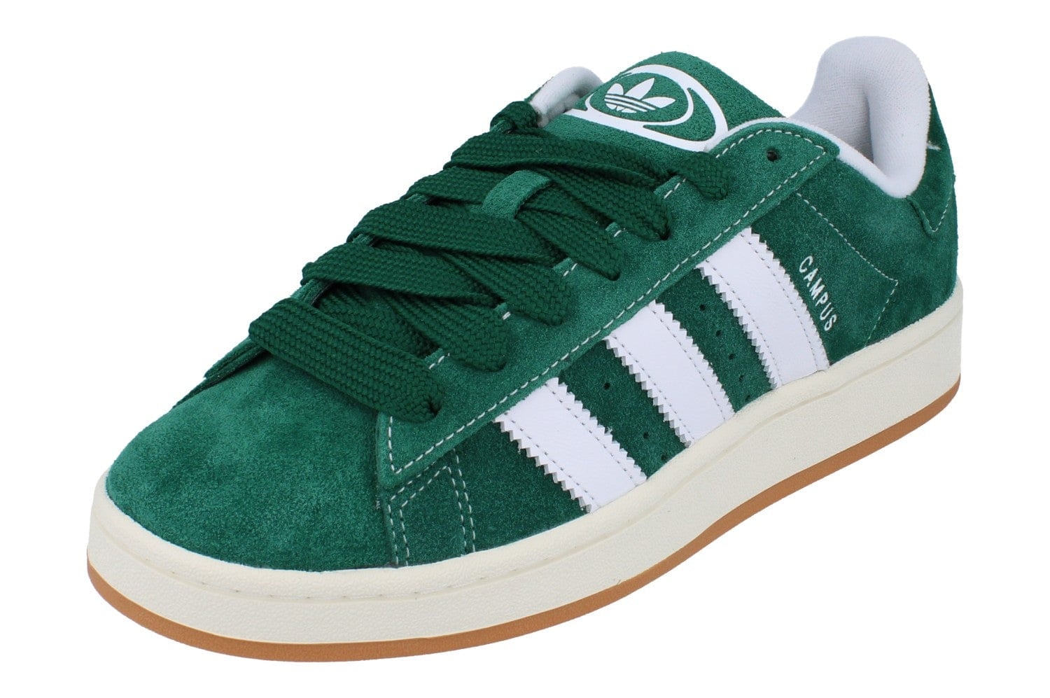 Adidas Men's Dark/Green/White Originals Campus 00S Trainers Sneakers Ho3472 - Uk 8 | Us 8.5 | Eu 42