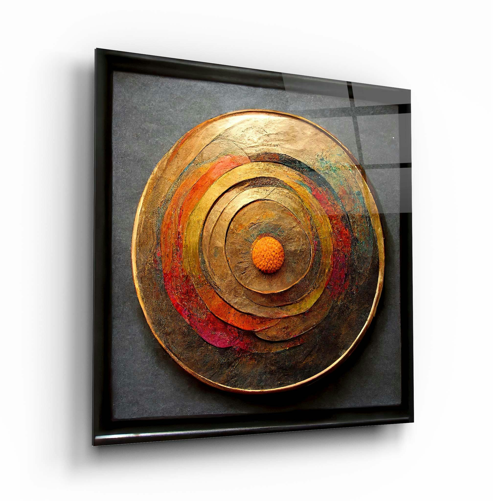 Rackhams Abstract Glass Wall Art 9 - 60X60cm - Tempered Glass (4 Mm)