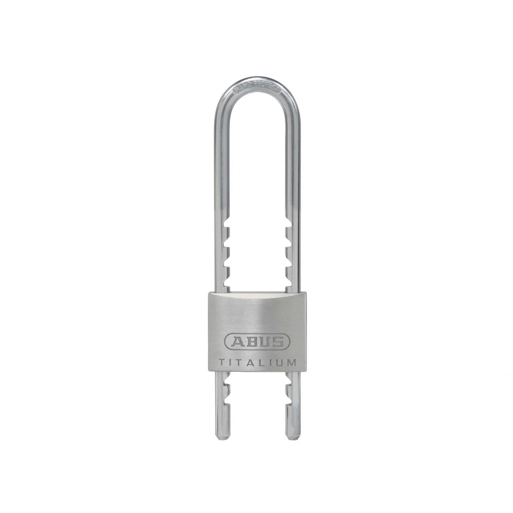 Rackhams 64Ti Series Titalium Padlock - 50Mm Adj Shackle - Multi Colour