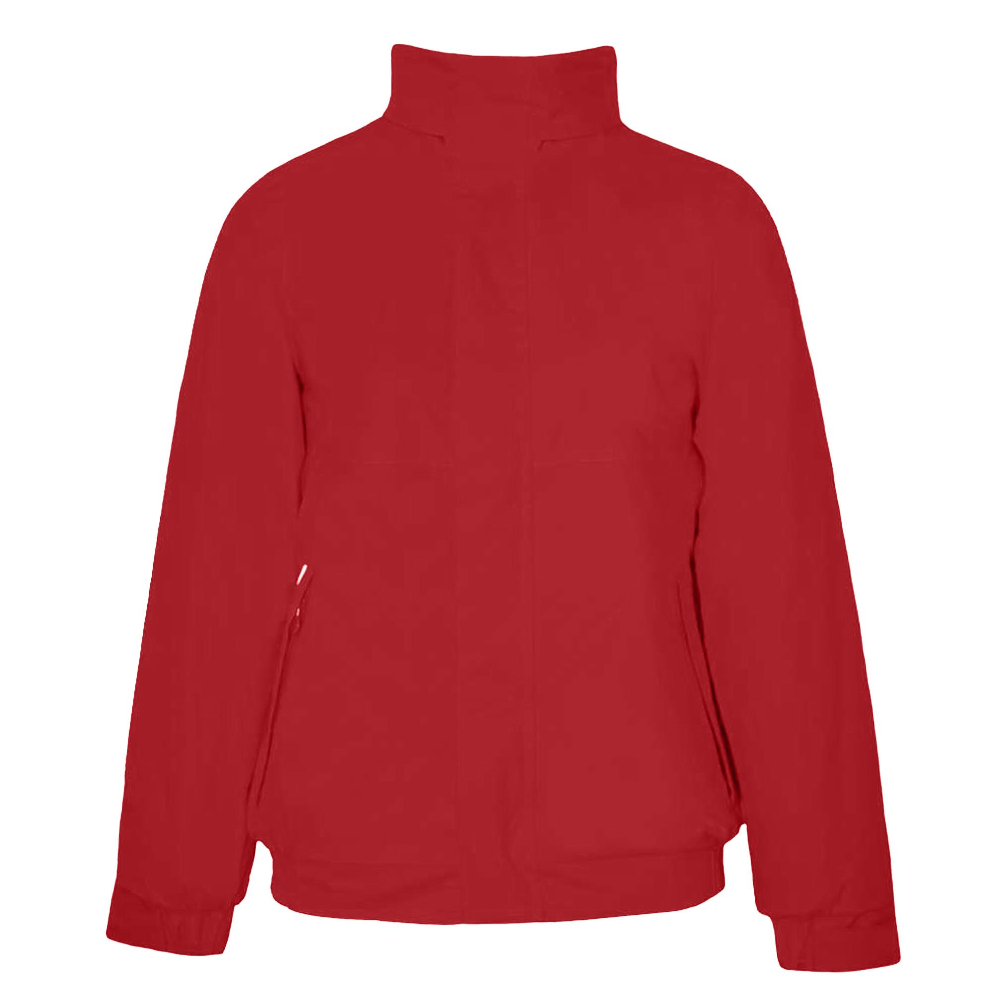 Regatta Boys Red Professional Kids Waterproof Windproof Dover Jacket - Classic /Navy - 7-8 Years - Classic /Navy - 100% Polyester