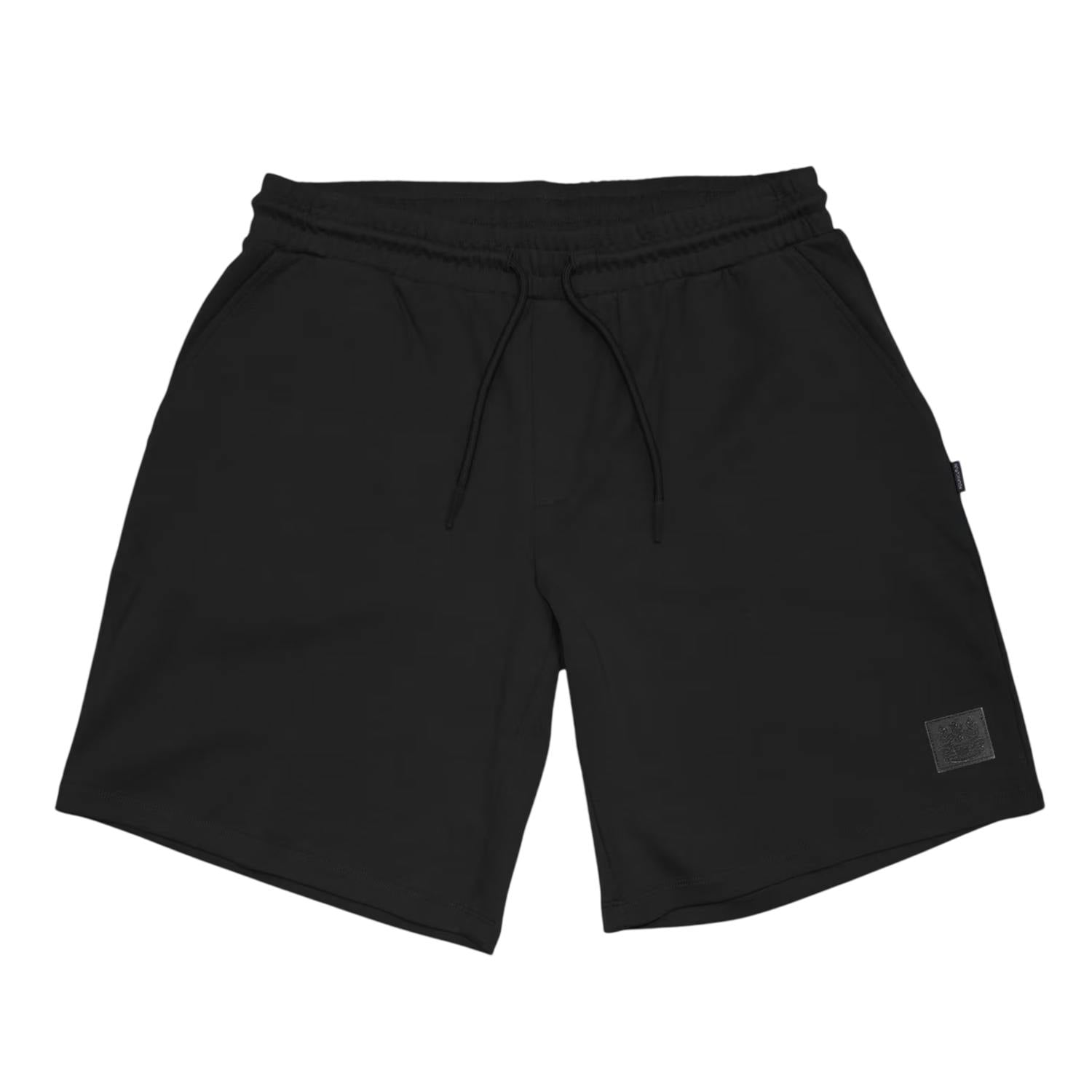 Aquascutum Unisex Black Adult Casual Shorts - Xl - 100% Cotton