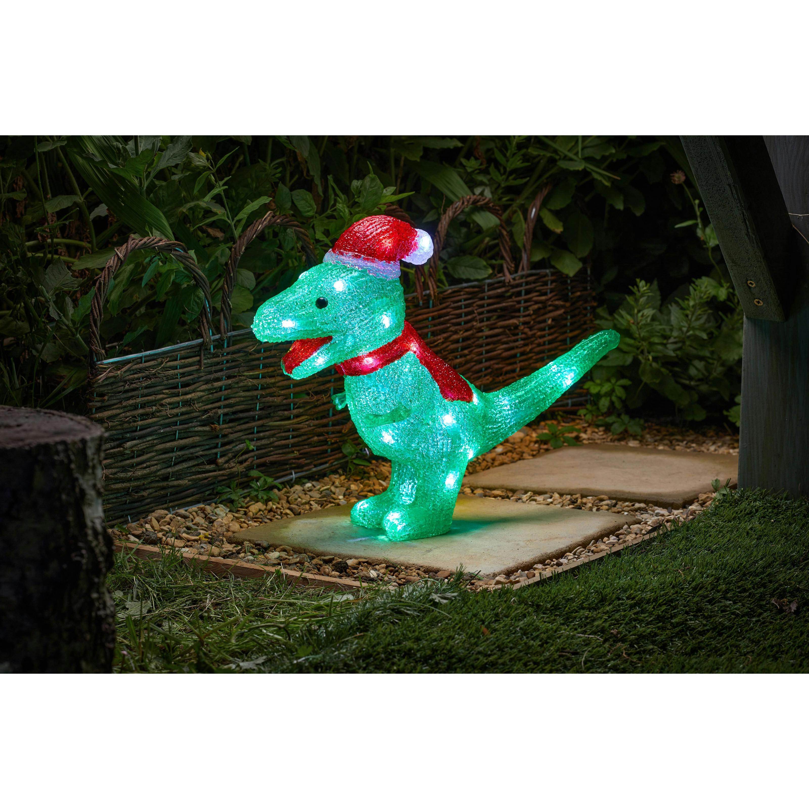 Rackhams White Inlit Ice Dino