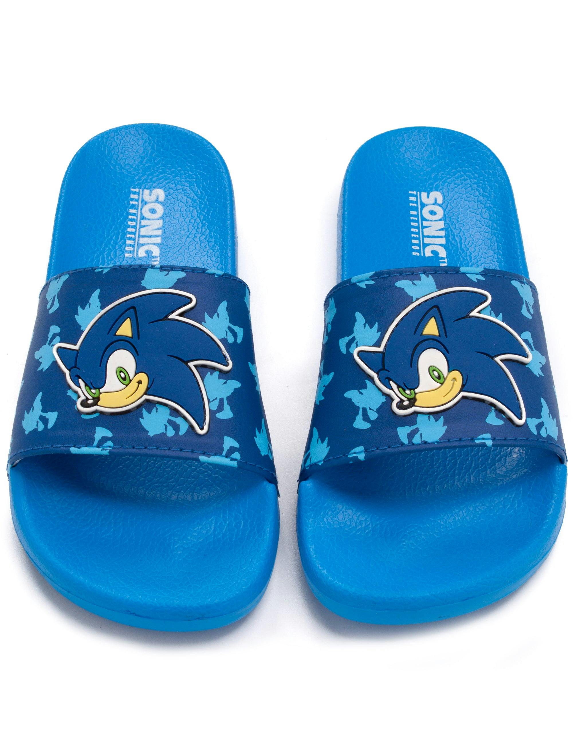 Vanilla Underground Boys Blue Sonic The Hedgehog Sonic Sliders - 11 Uk Child