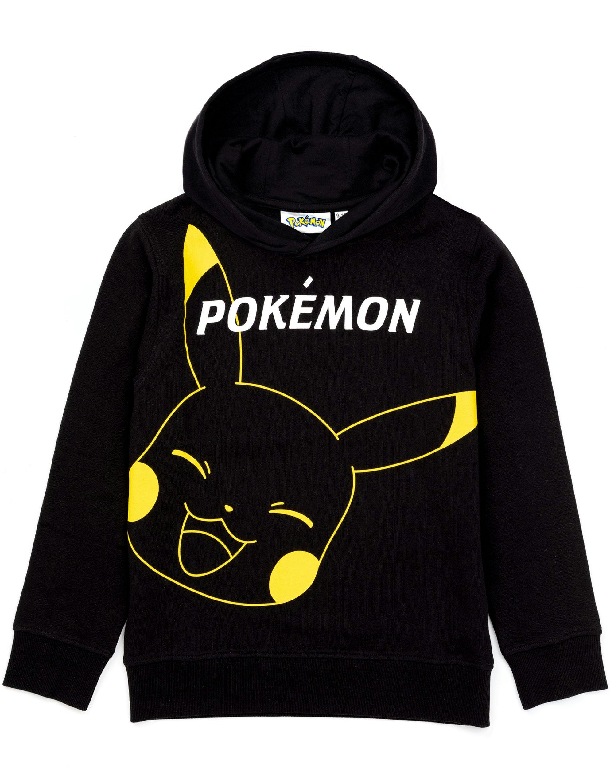 Vanilla Underground Boys Black Pokemon Pikachu Hoodie - 4-5 Years