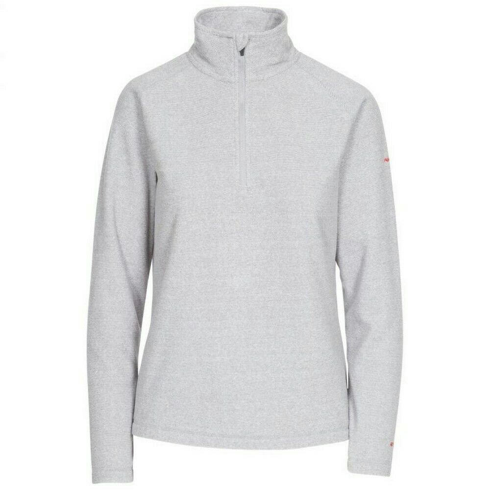 Trespass Women's Meadows Fleece Top - Platinum - Platinum - 3XL