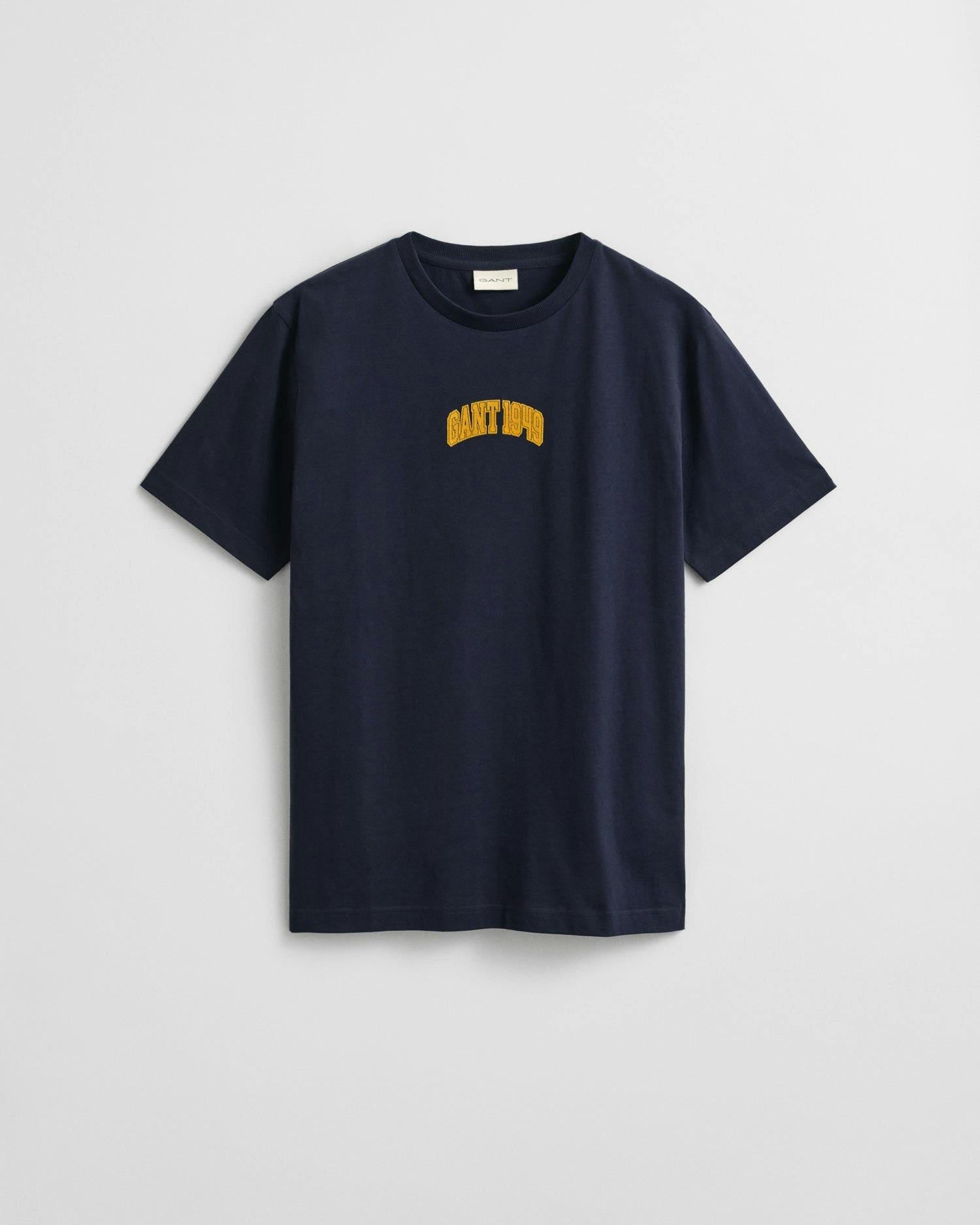 Gant Men's Blue 1949 Graphic Short Sleeve T-Shirt - 433 Evening - 433 Evening - M