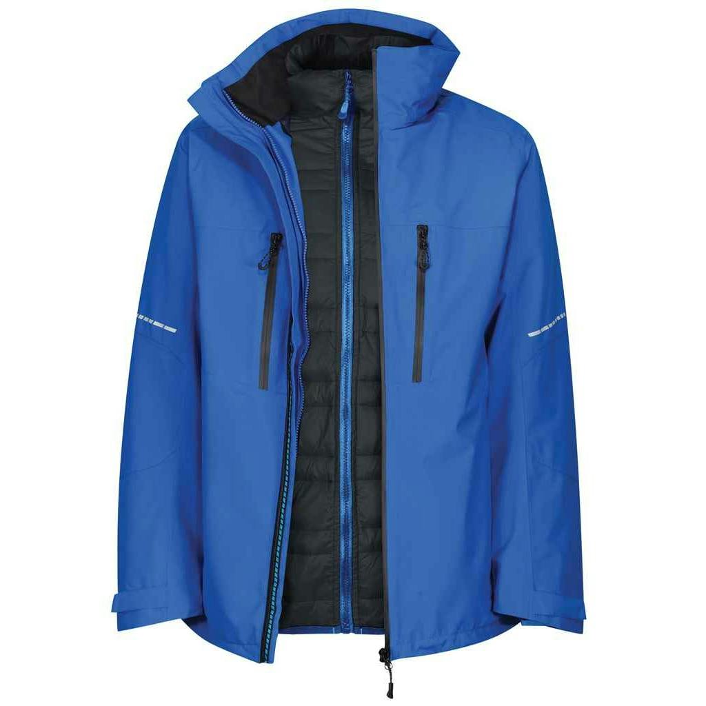 Regatta Men's Blue/Black X-Pro Evader Iii Padded Jacket - Oxford - L - Oxford - 100% Polyester