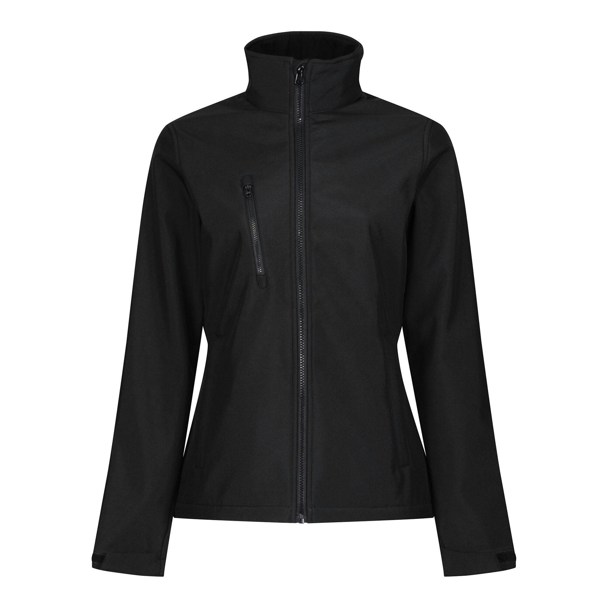 Regatta Women's Black Professional / 3 Layer Membrane Soft Shell Jacket - 20 Uk - 100% Polyester