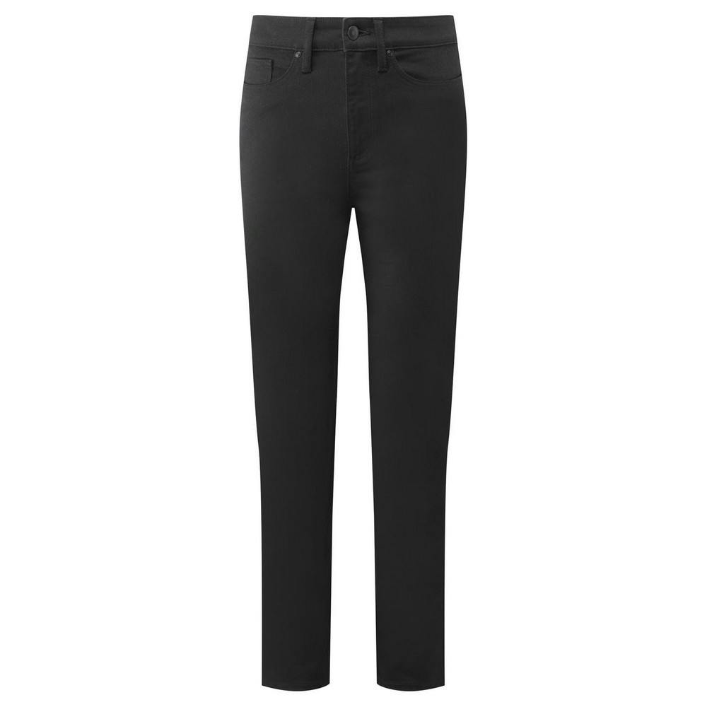 Premier Women's Black Workready Straight Leg Jeans In | Size: Xs - Image 2