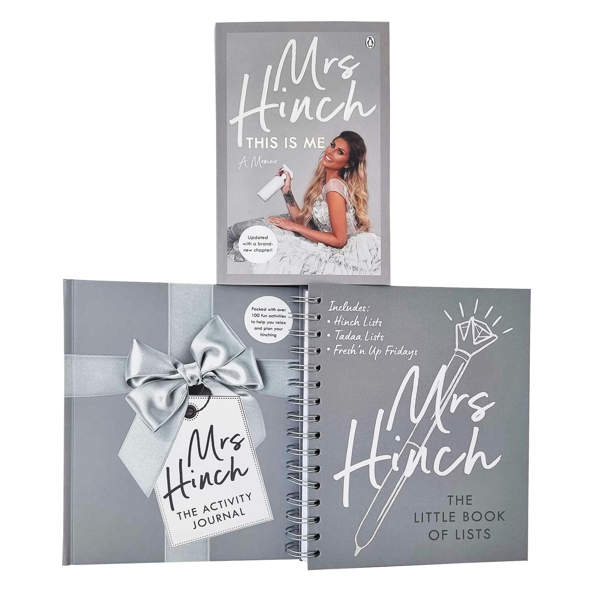 Penguin Mrs Hinch 3 Book Set: The Activity Journal, The Little Book Of Lists & This Is Me
