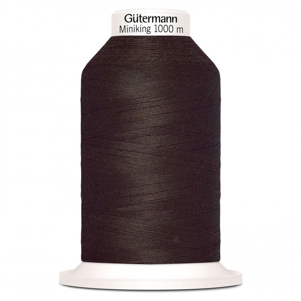 Gutermann Miniking Overlocker Thread 1000M Polyester Thread Suitable For Dressmaking - 696 - 1000 Metres