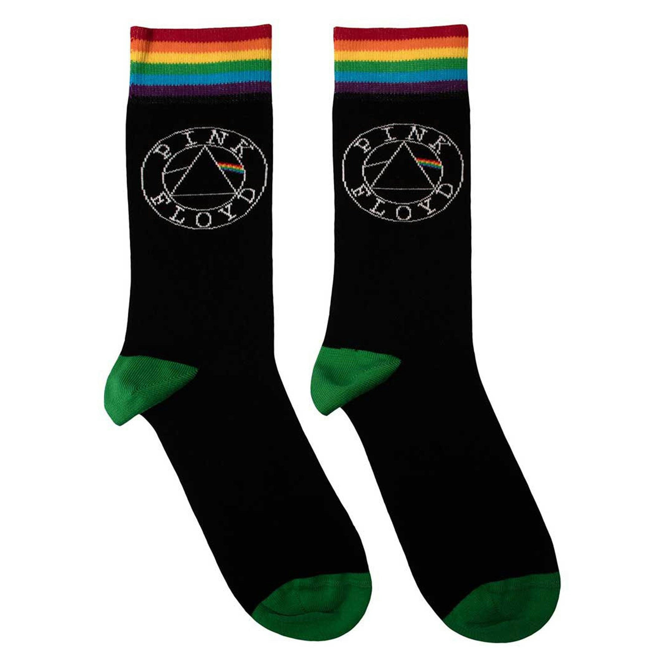 Paradiso Clothing Women's Pink Floyd Circle Logo Ankle Socks