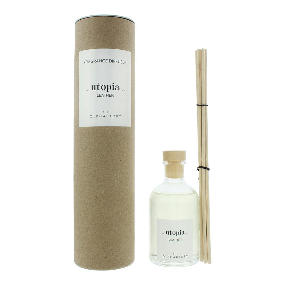 The Olphactory Utopia Leather Reed Diffuser 100Ml