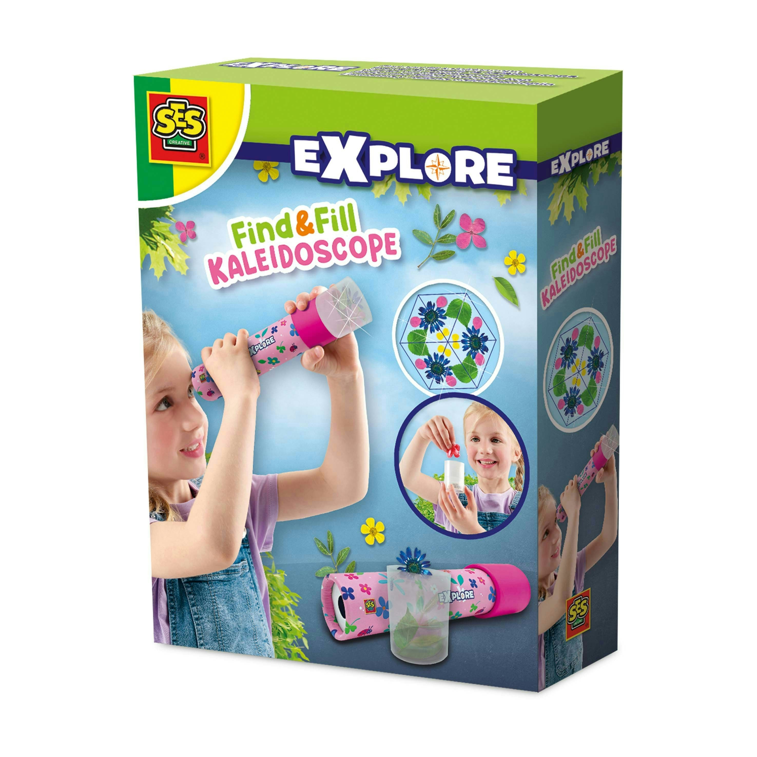 SES Creative - Explore Find and Fill Kaleidoscope - Educational Sensory Toy - Image 3