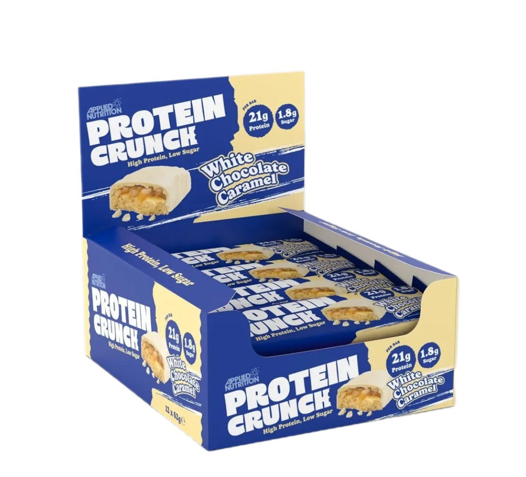 Applied Nutrition White Applied Protein Crunch Bar - Chocolate Caramel / 12 X 62G - Image 4