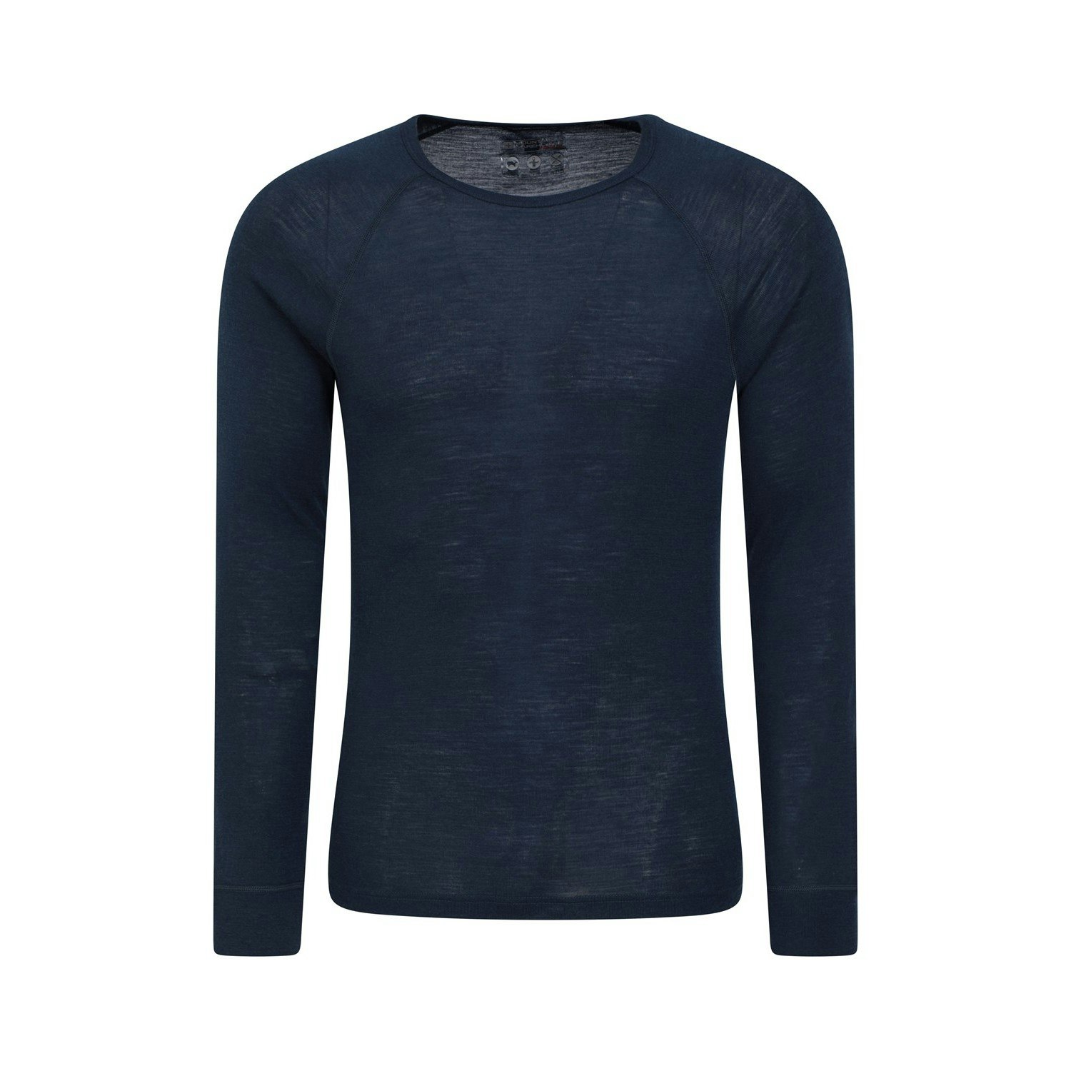 Mountain Warehouse Men's Merino Wool Thermal Top - Navy - Navy - 3XL