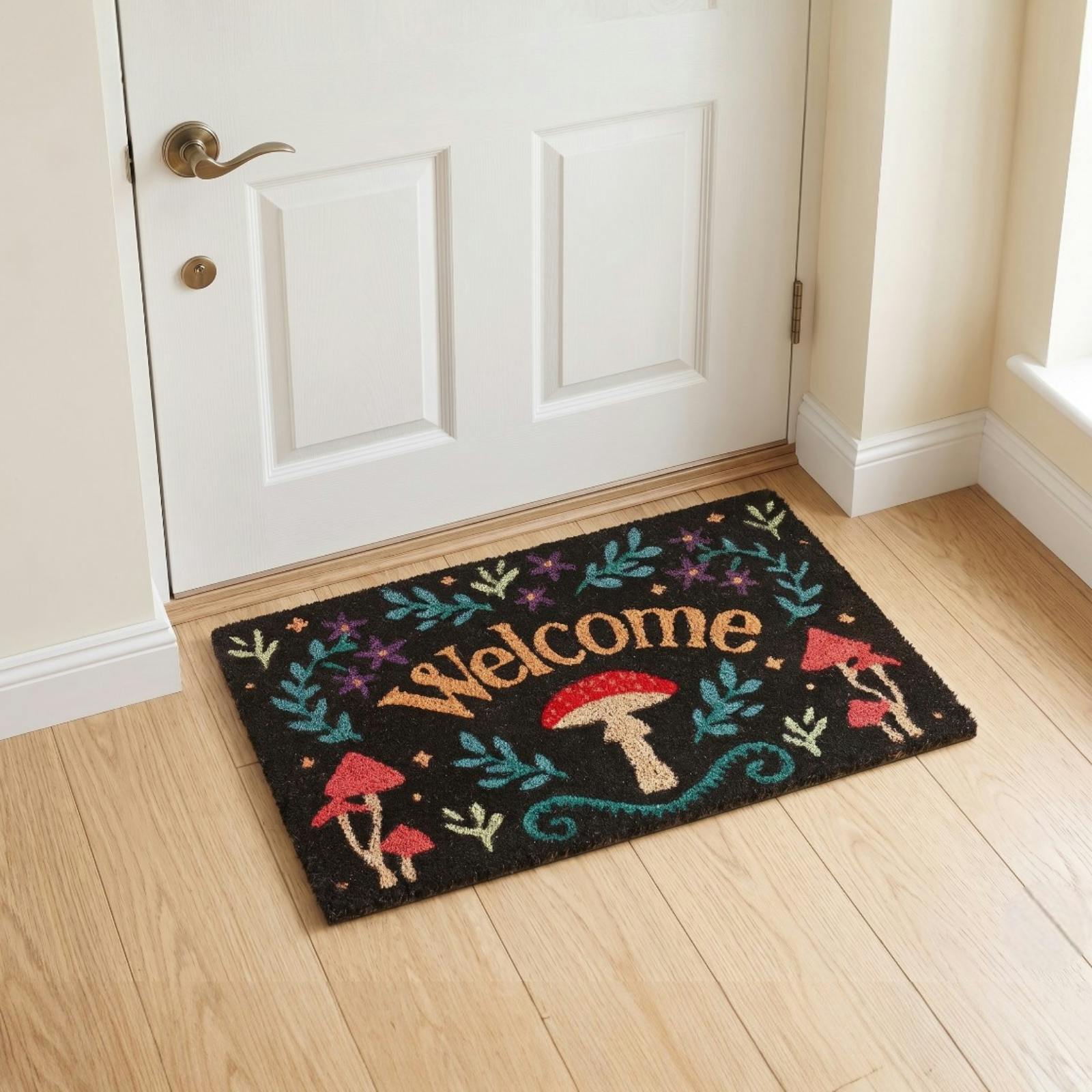 Rackhams Botanical Mushroom Coir Doormat