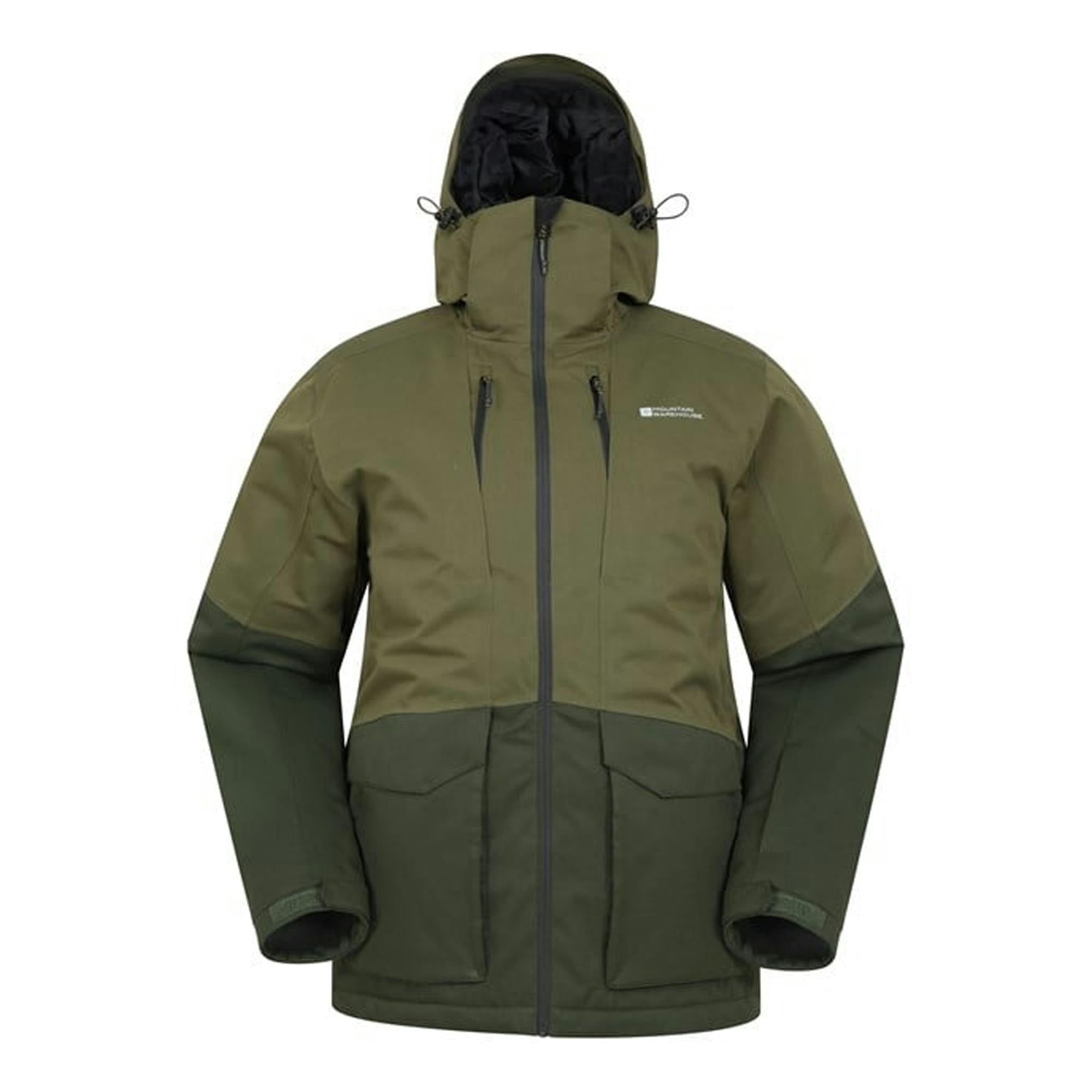 Mountain Warehouse Men's Green Interstellar Ii Ski Jacket - Xs - 100% Polyester