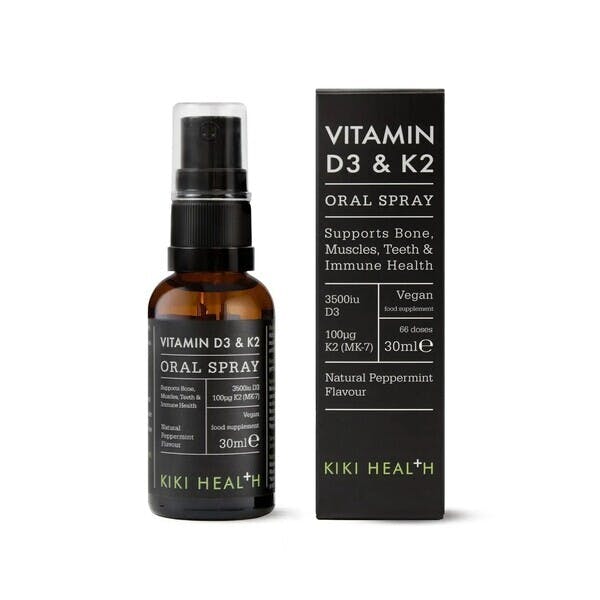 KIKI Health Vegan Vitamin D3 + K2 Oral Spray - 30ml - Peppermint - Image 3