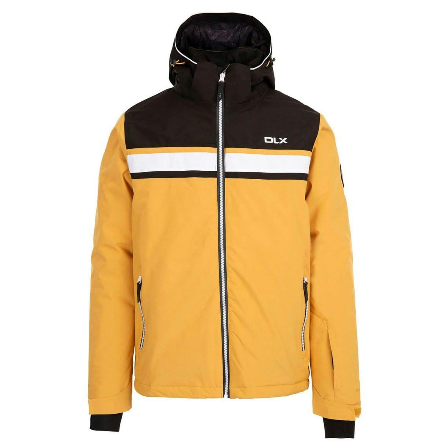 Trespass Men's Yellow/Black Vaughn Dlx Ski Jacket - S