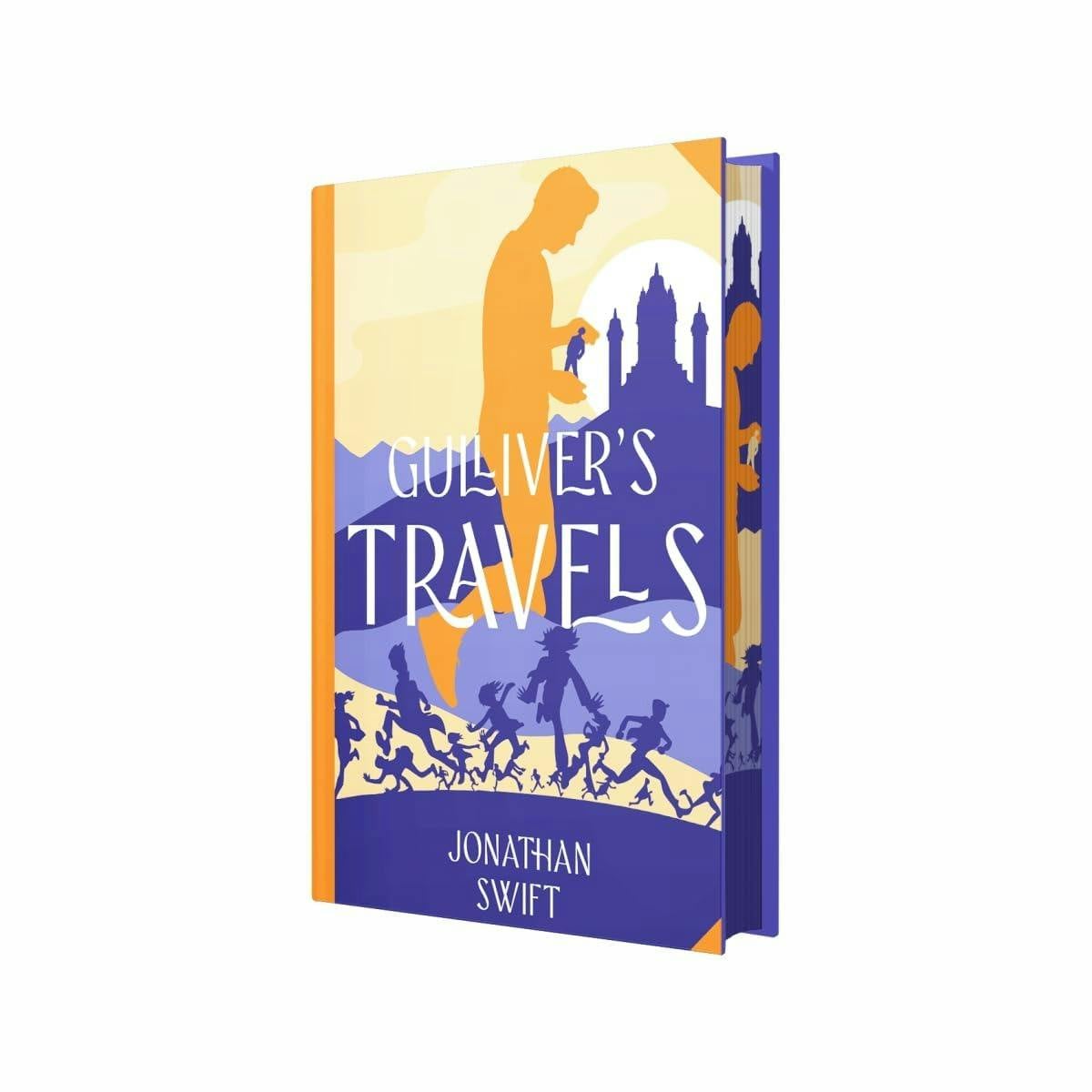 The Gullivers Travels Book By Jonathan Swift | Classics Sprayed Edge Delu | TODO - Image 6