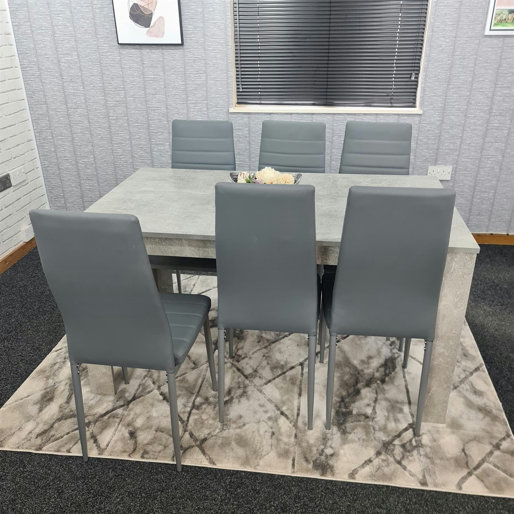 Britthany 6 -Person Dining Set - Image 3