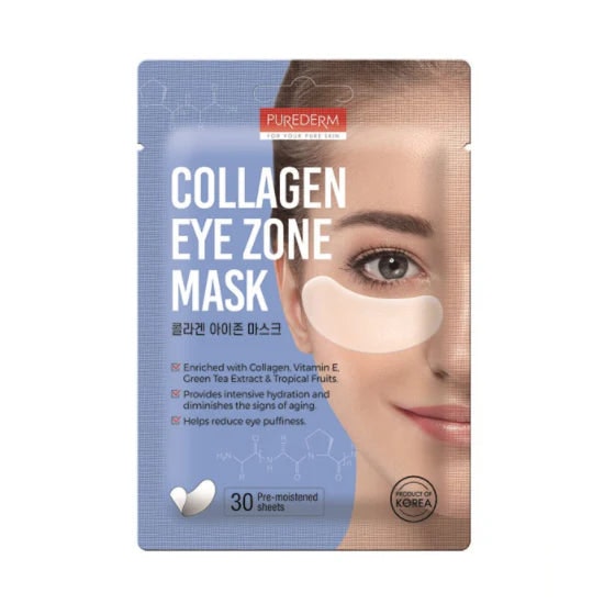 Pure Green Purederm Collagen Eye Zone Mask 30Pcs