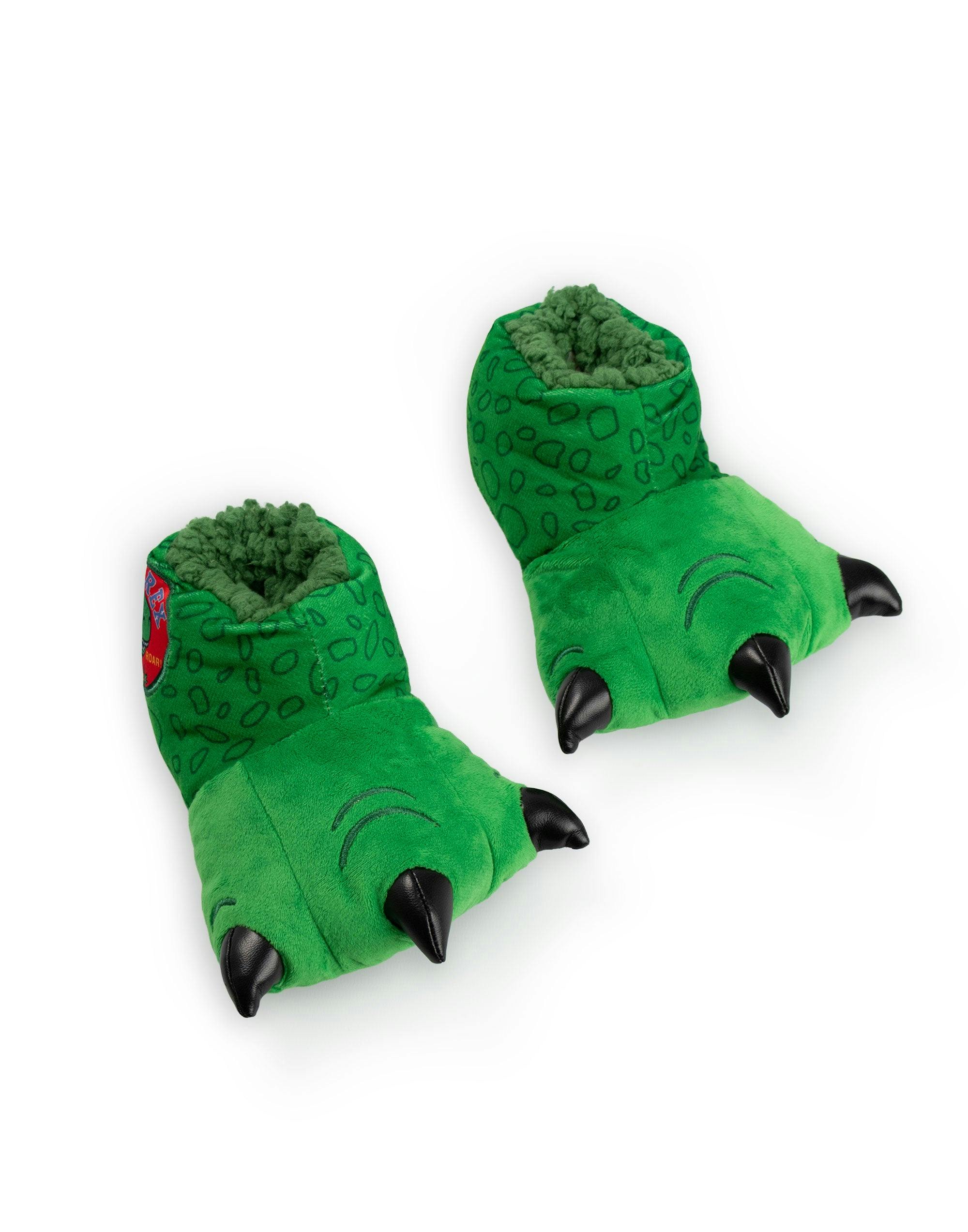Vanilla Underground Unisex Kids Green Disney Toy Story Rex Slipper Boots - 8 Uk Child