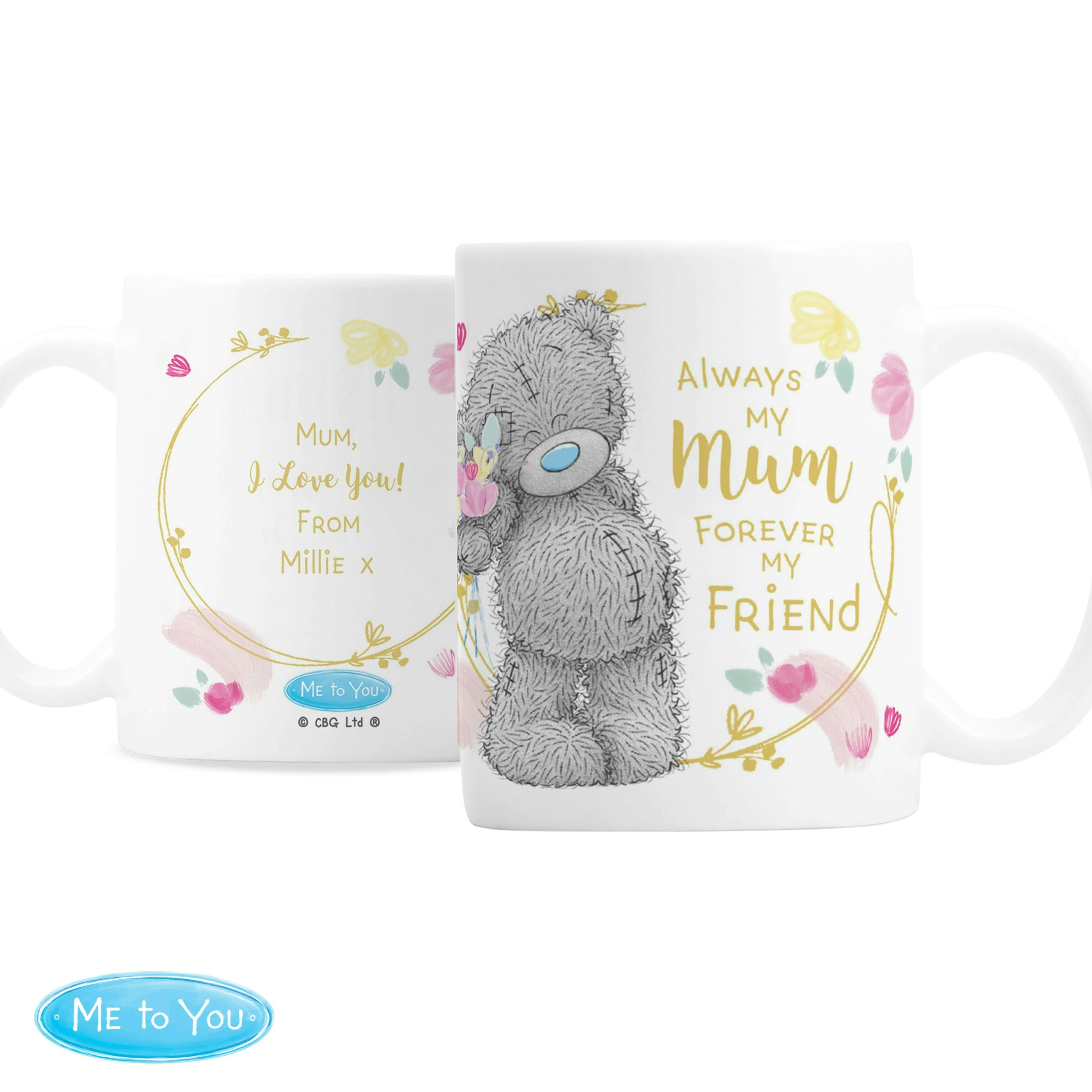 Rackhams Personalised Me To You Forever My Friend Mug