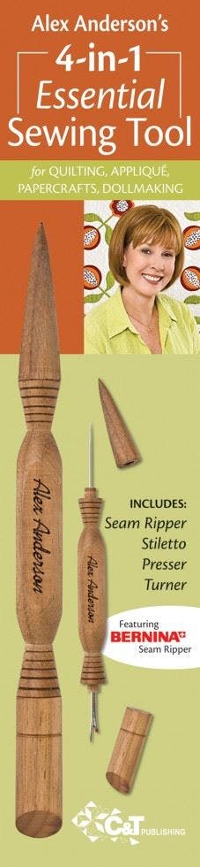 C&T PUBLISHING Alex Anderson's 4-In-1 Essential Sewing Tool: Includes (2018) - Image 6