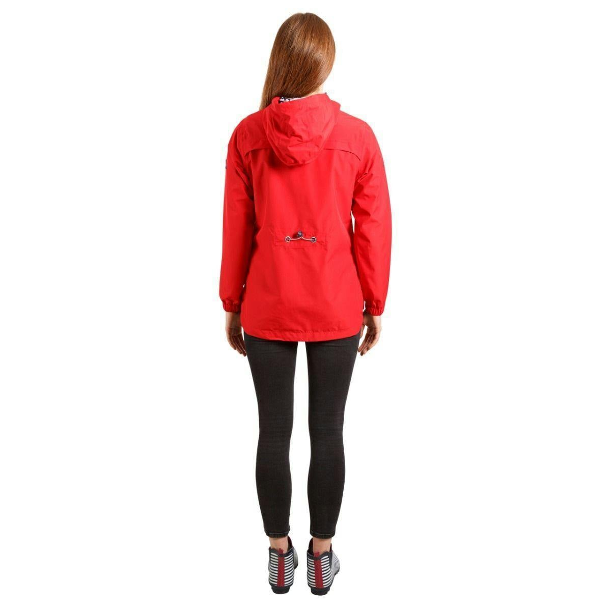 Trespass Women's Red Flourish Waterproof Jacket - M - 100% Tpu