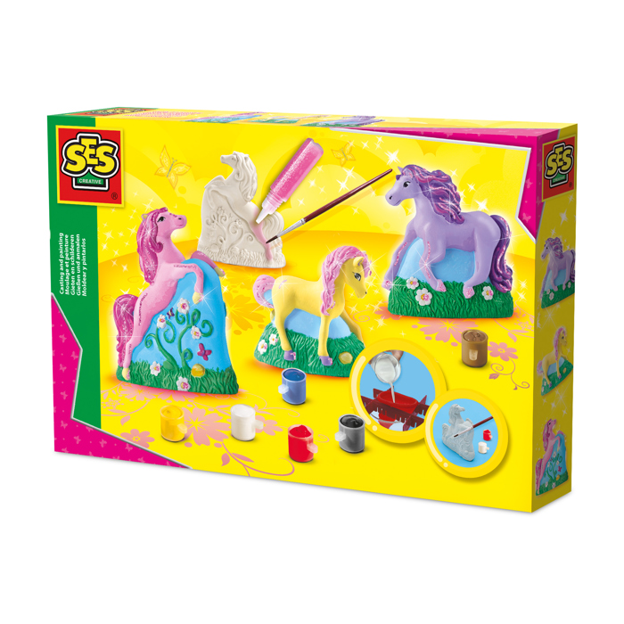 Ses Creative Casting And Painting - 3 Horses