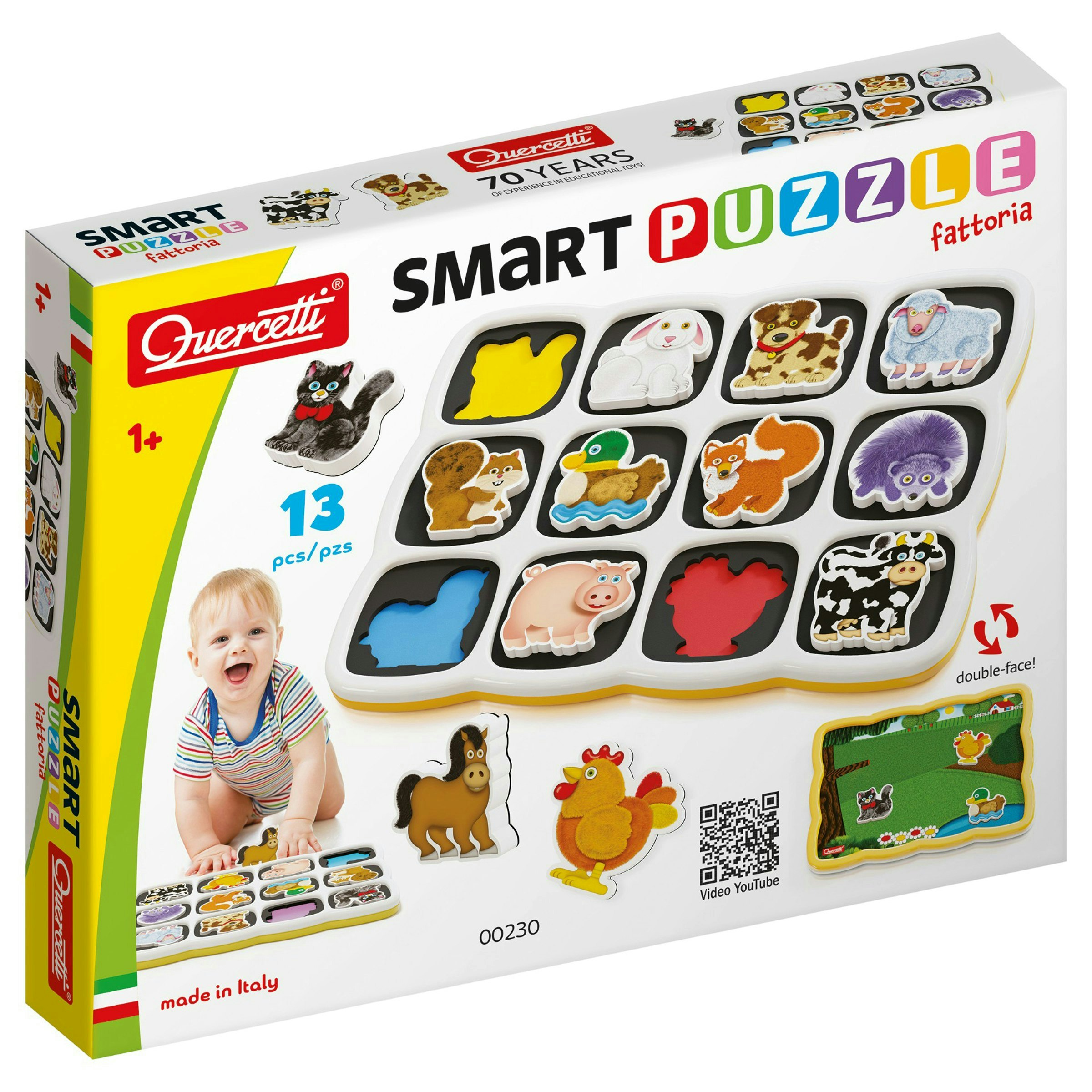 Quercetti  Kids  Smart Puzzle Farm, Sports Direct - Image 5