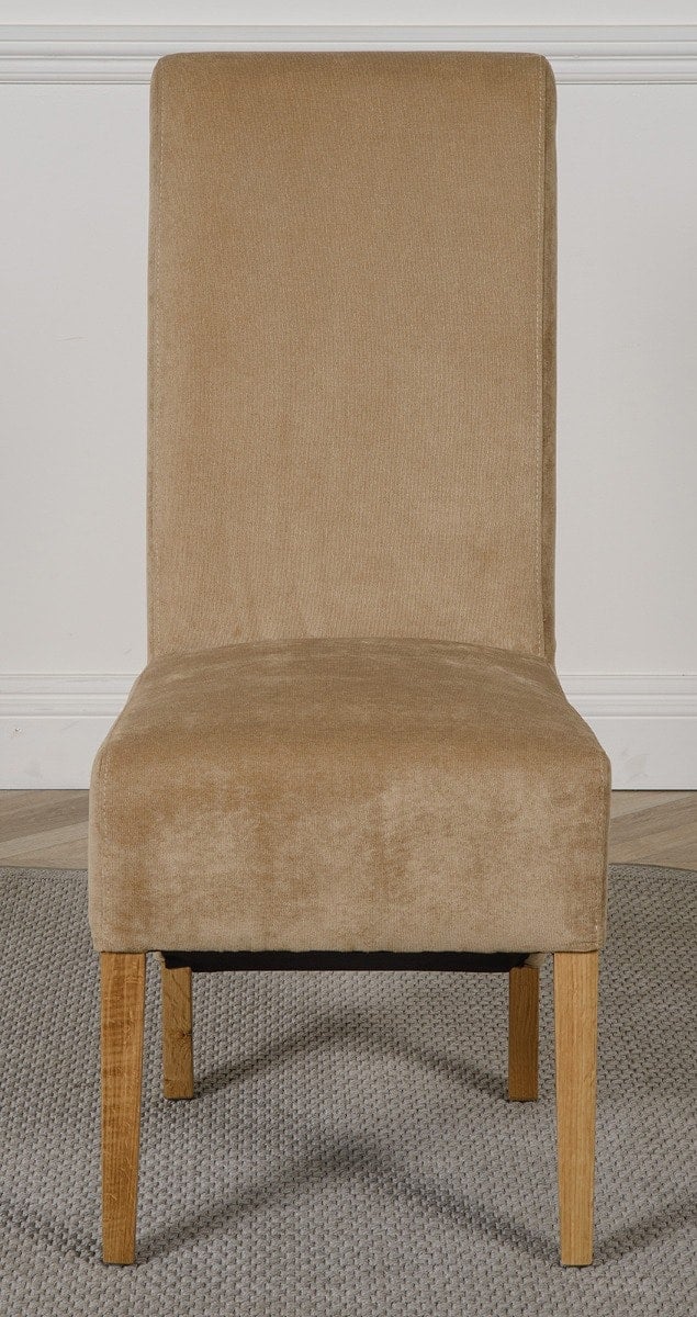 That's Furniture Beige Montana Fabric Dining Chair - 1