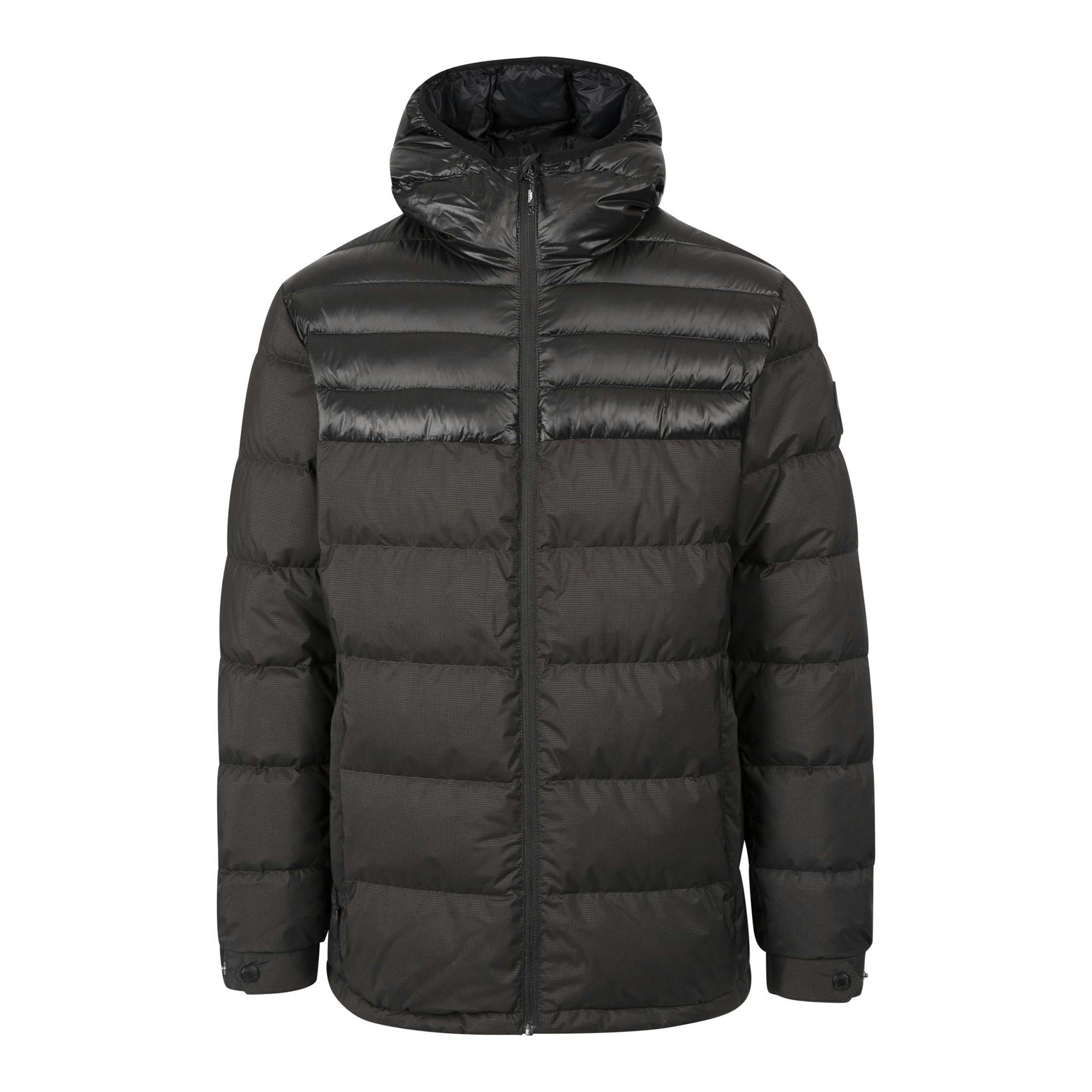 Trespass Men's Black Tacker Packaway Down Jacket - M - 100% Polyamide