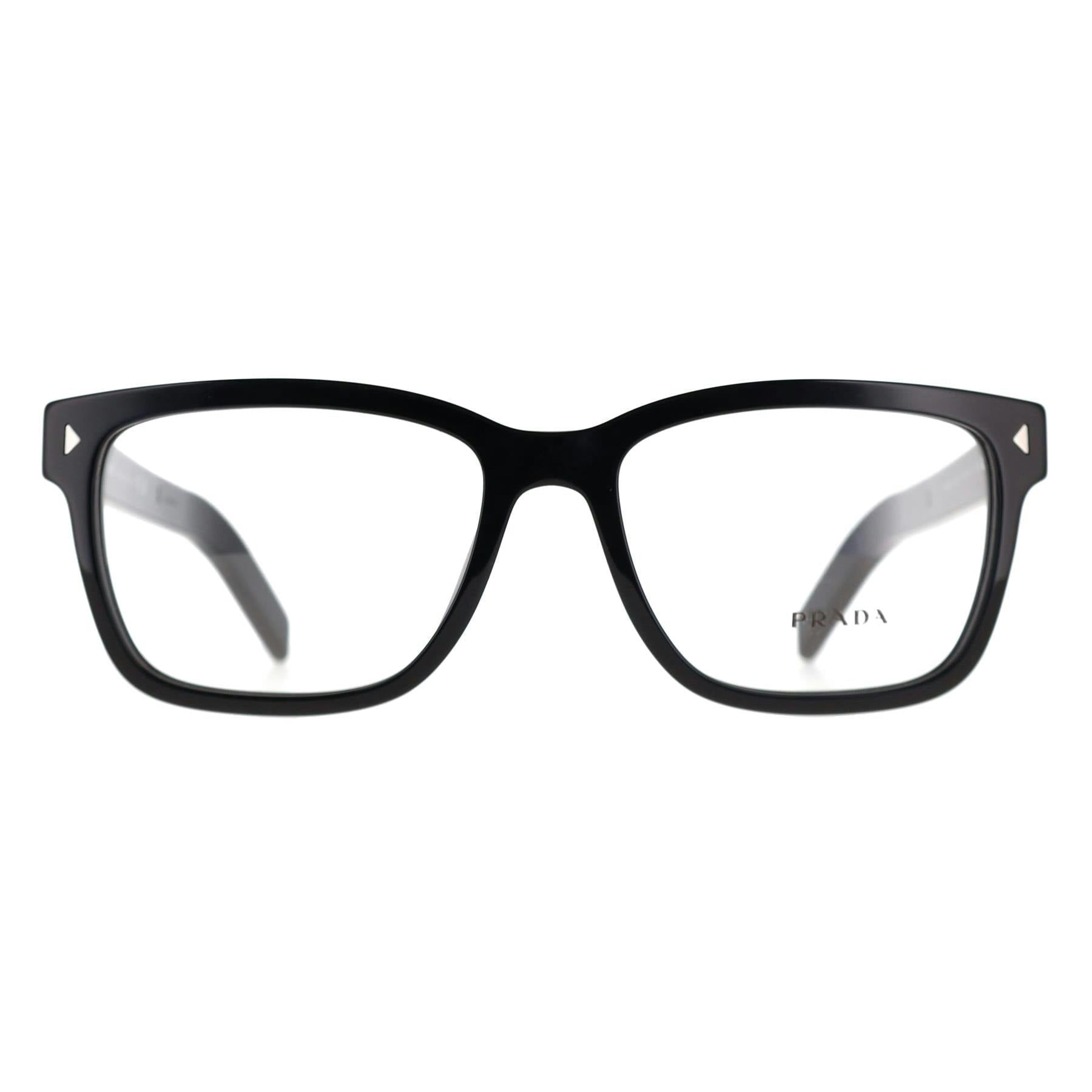 Prada Rectangular Optical Frame - Unisex - Glasses - Black - 55 Mm - Accessories - Image 4
