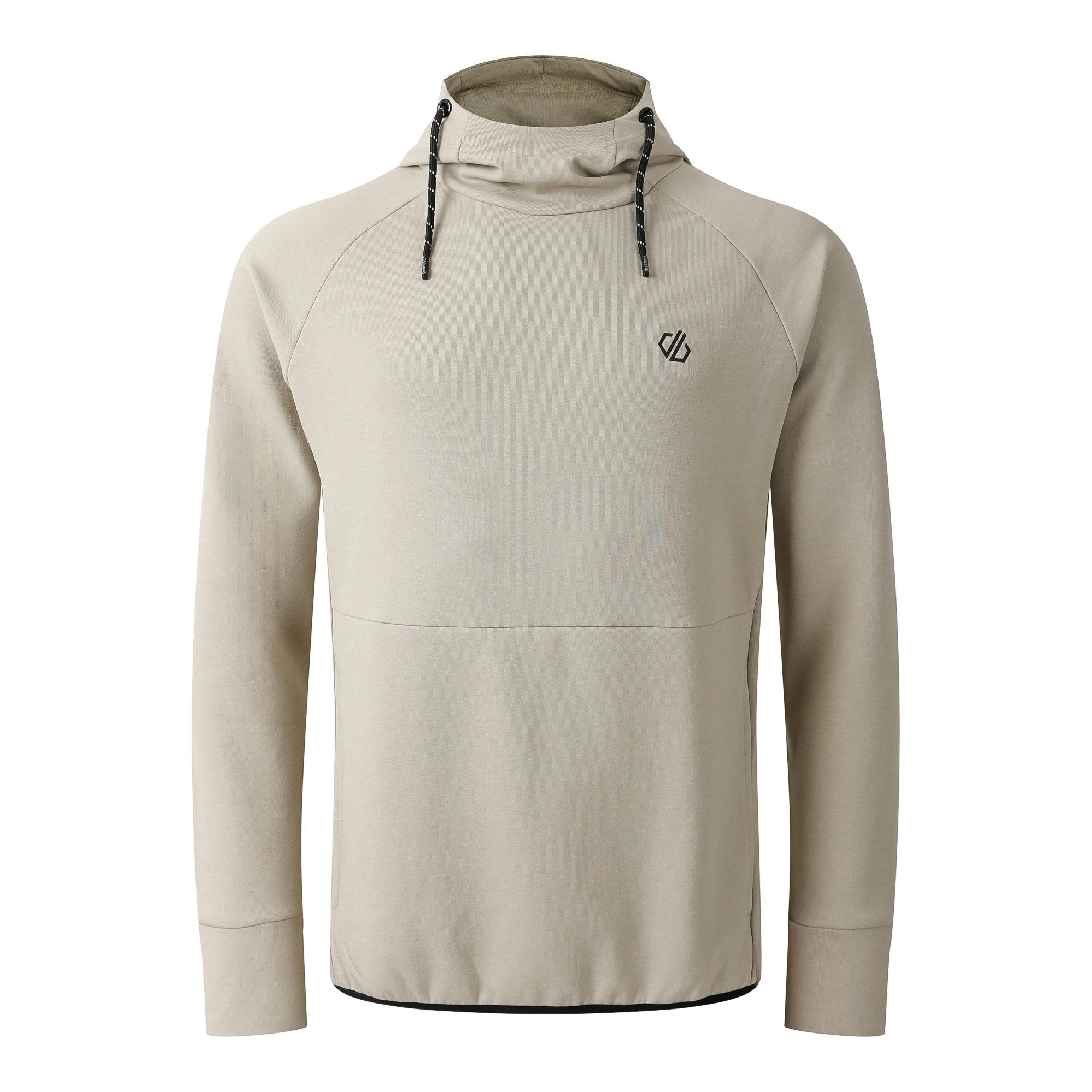 Dare 2B Men's Ollie Hoodie - Abbeystone - Abbeystone - Xxl - 70% Polyester/26% Cotton/4% Elastane
