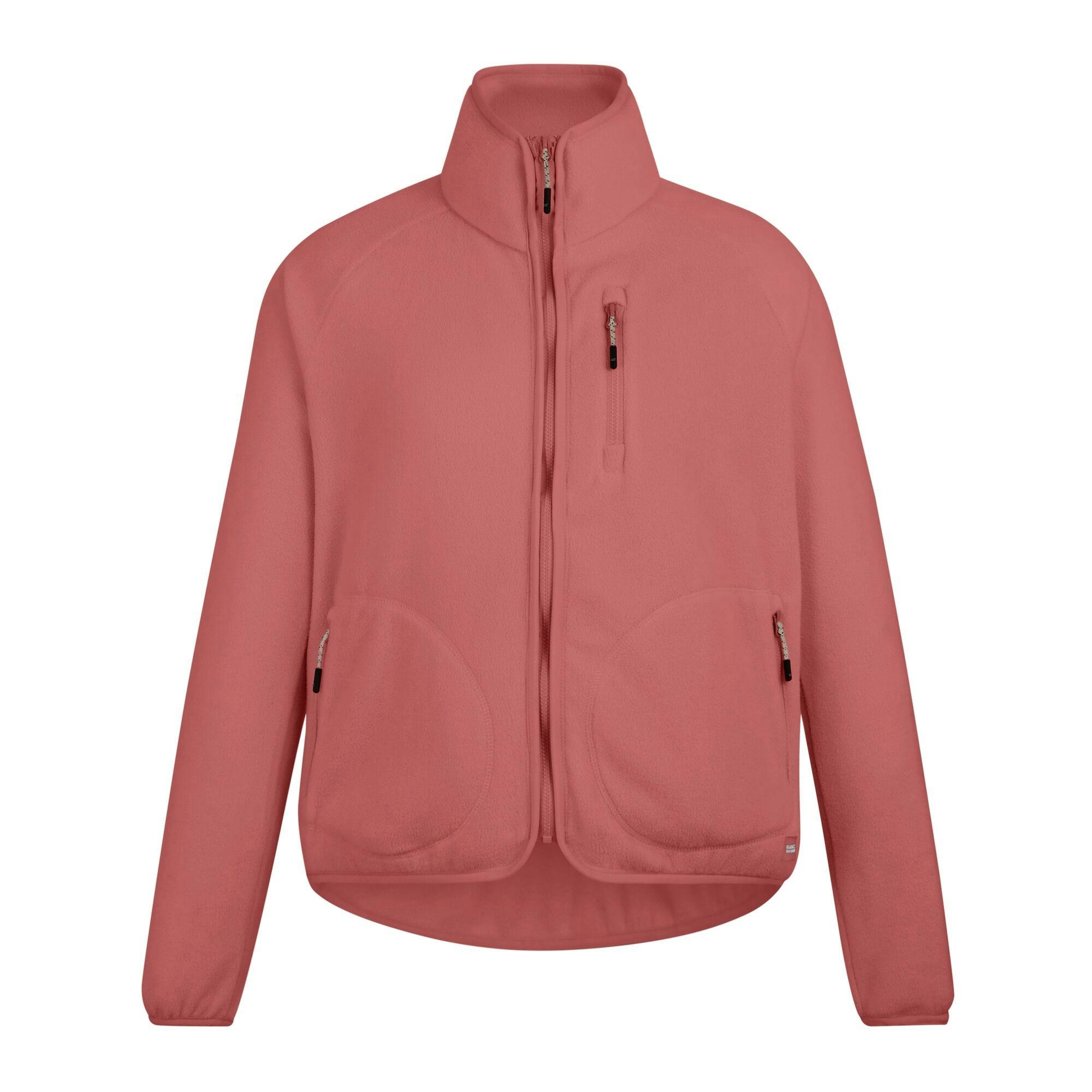Regatta Women's Frankie Full Zip Fleece Jacket - Slate Rose - 20 Uk - Slate Rose - 100% Polyester